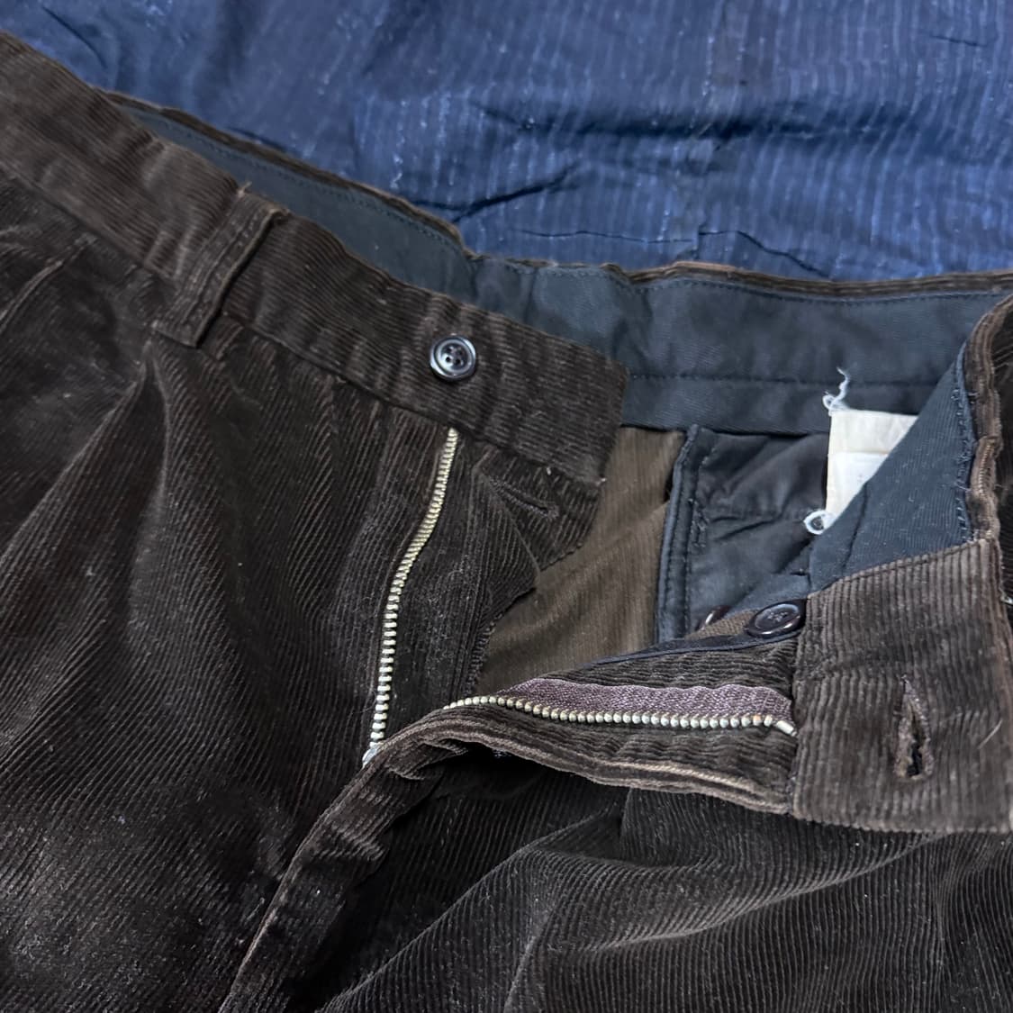 Belfe & Belfe 투턱 코듀로이 팬츠 32 상품이미지2