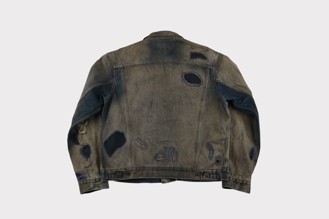 [XXL] 폴로 데님앤서플라이 빈티지 워싱 데님자켓 상품이미지7