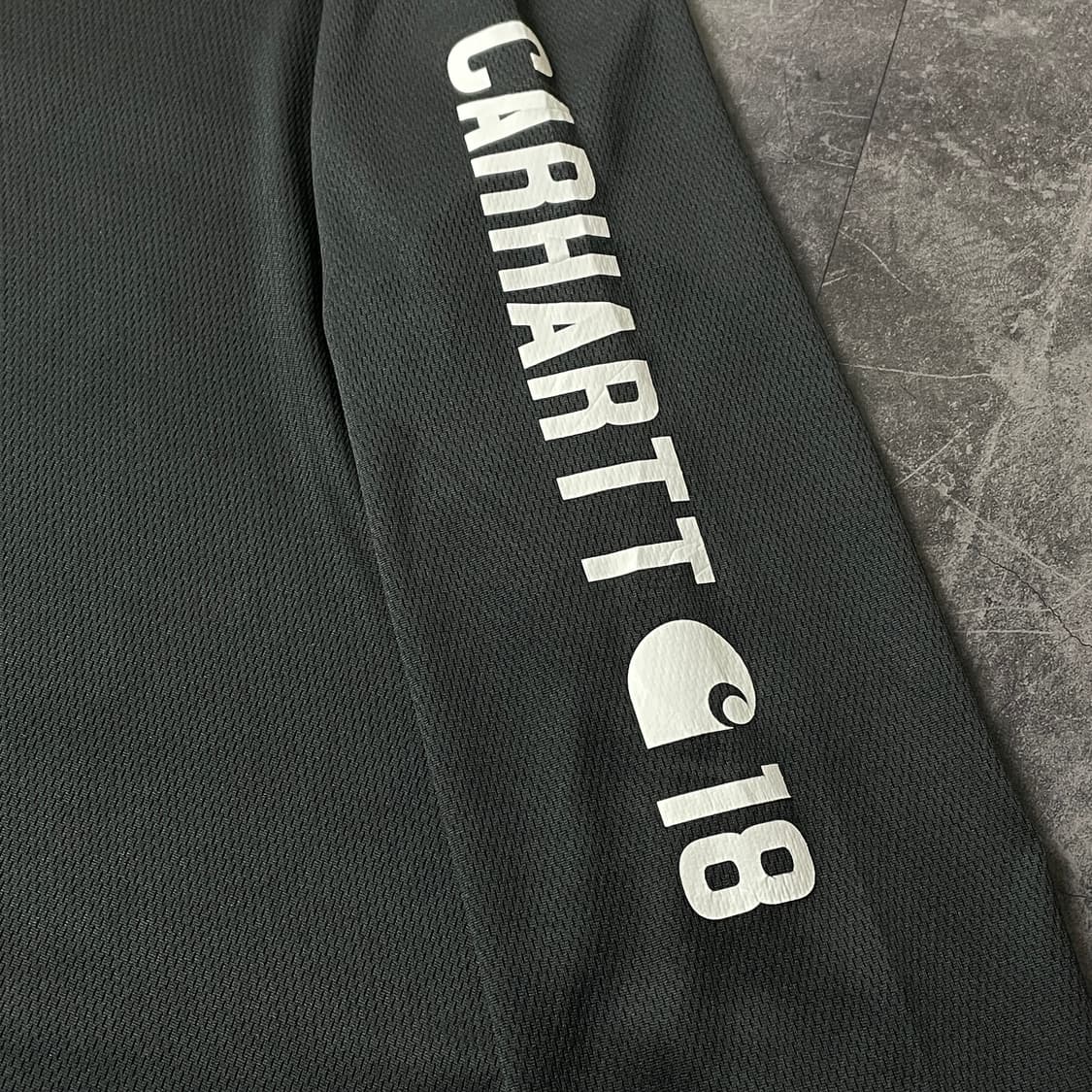 CARHARTT 칼하트 빈티지 블랙 롱 슬리브 A00394 상품이미지5