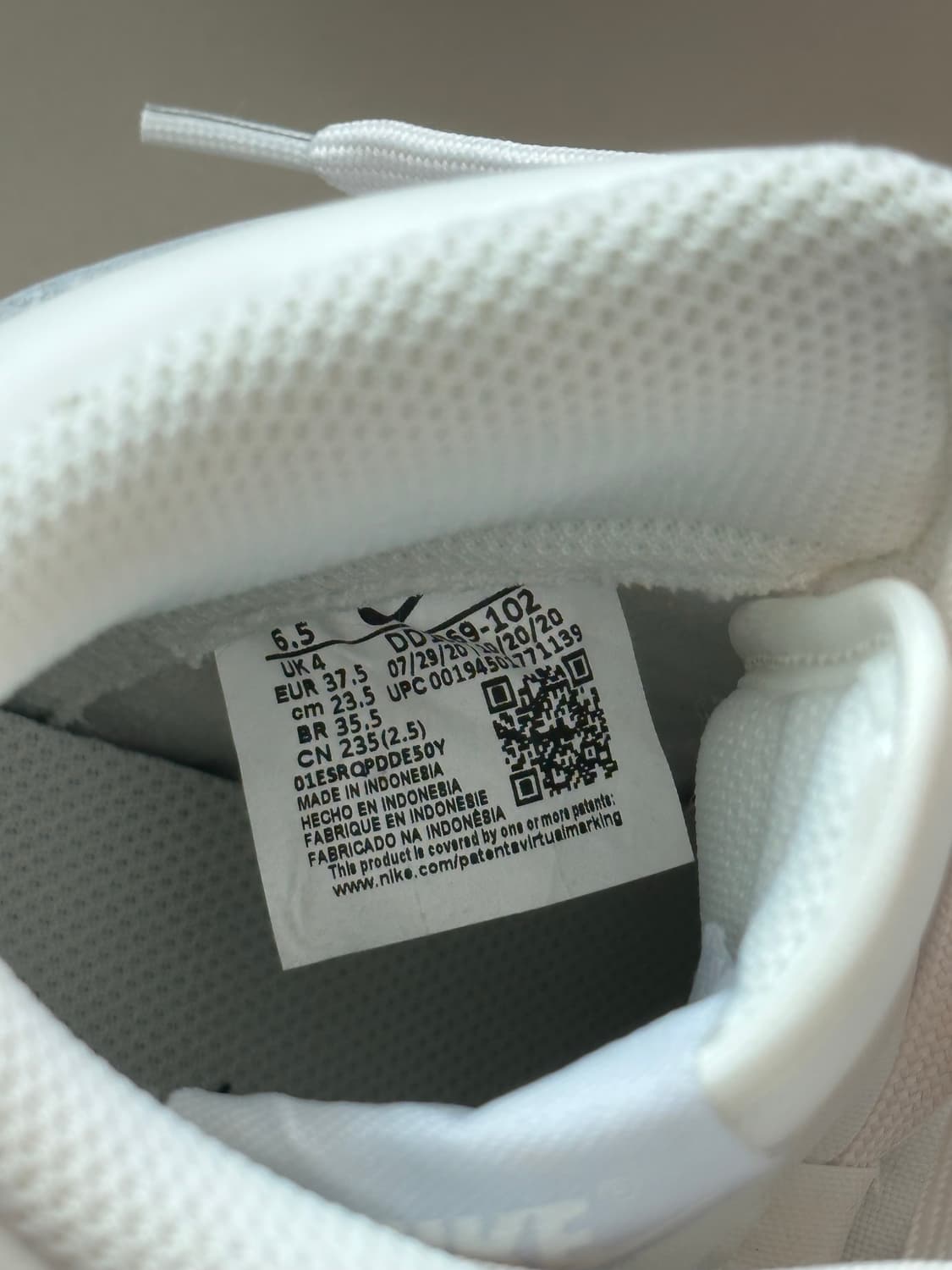 (235) W 나이키 덩크 하이 풋볼 그레이 상품이미지5