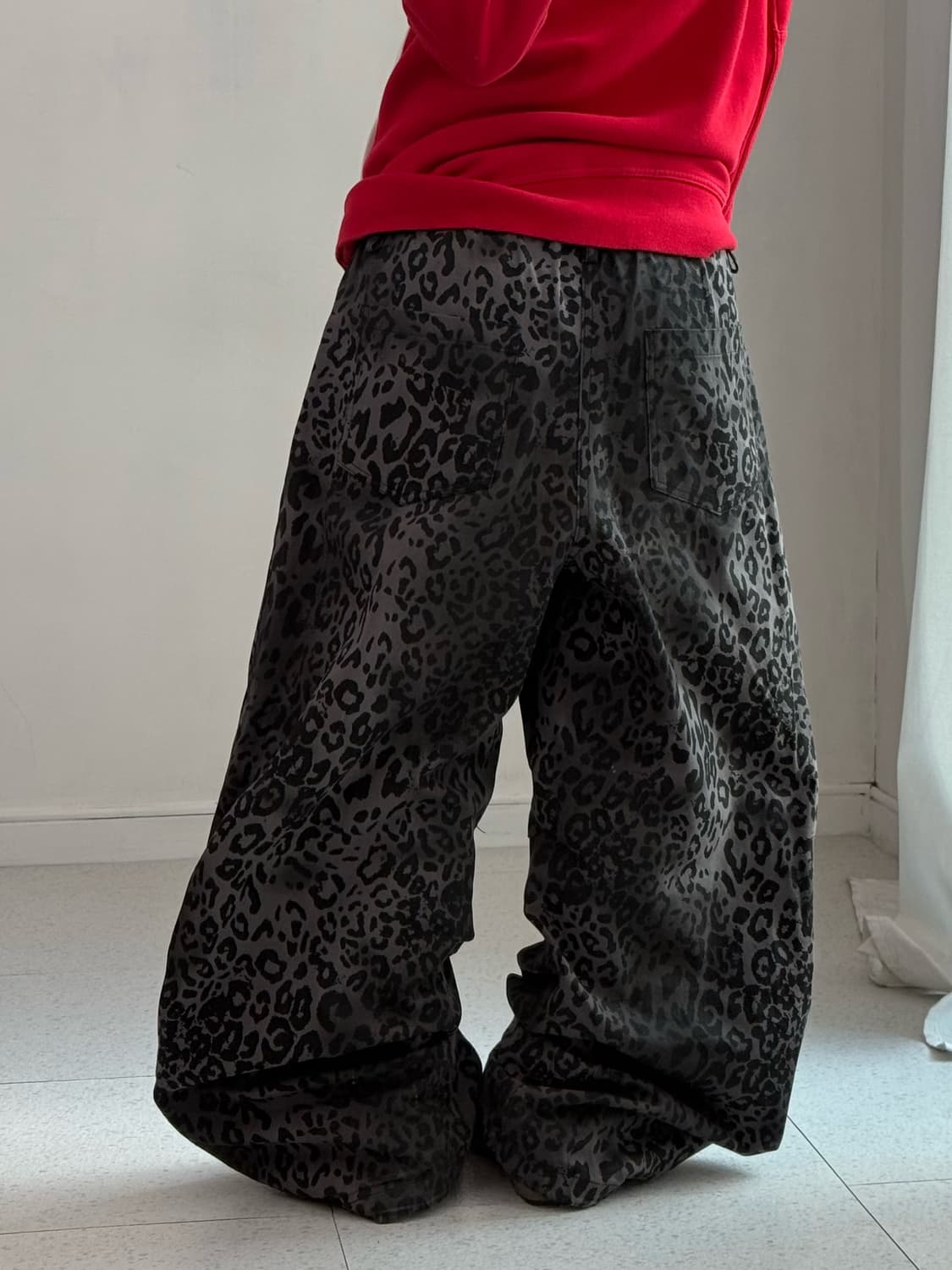 게이트리스 레오파드 팬츠 상품이미지4