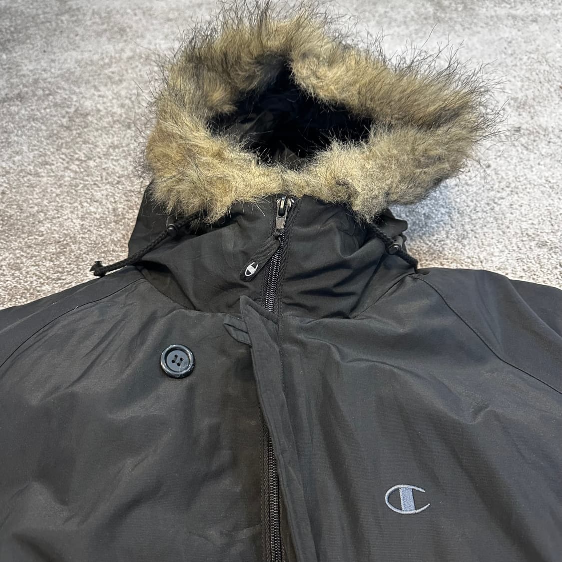 챔피온 블랙 야상 자켓L 상품이미지3