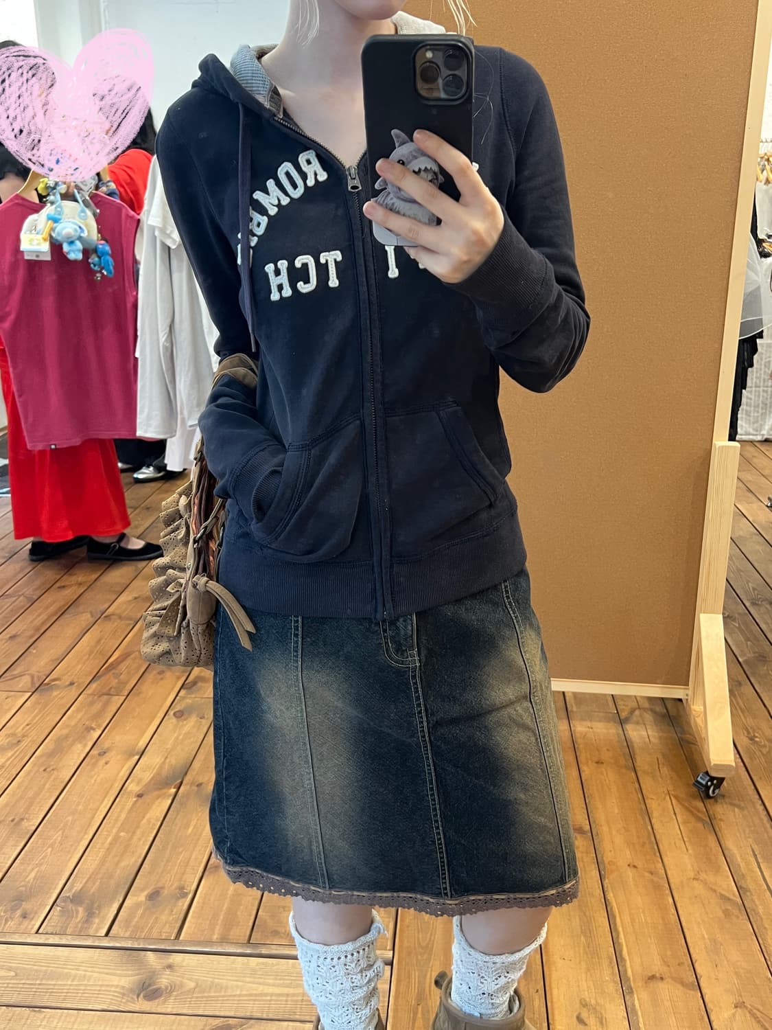 아베크롬비 블랙 후드집업  상품이미지1
