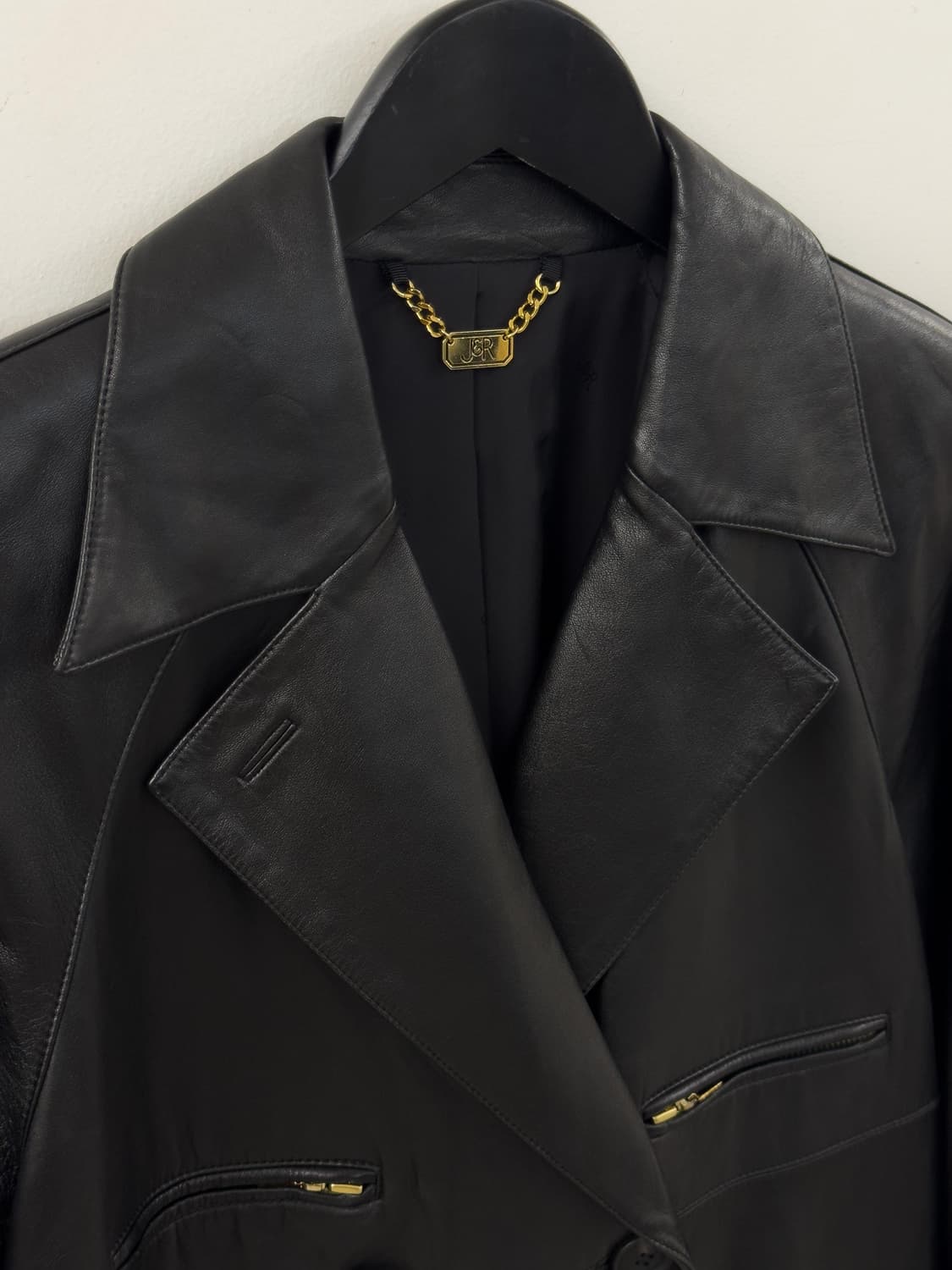 레더 코트 상품이미지4