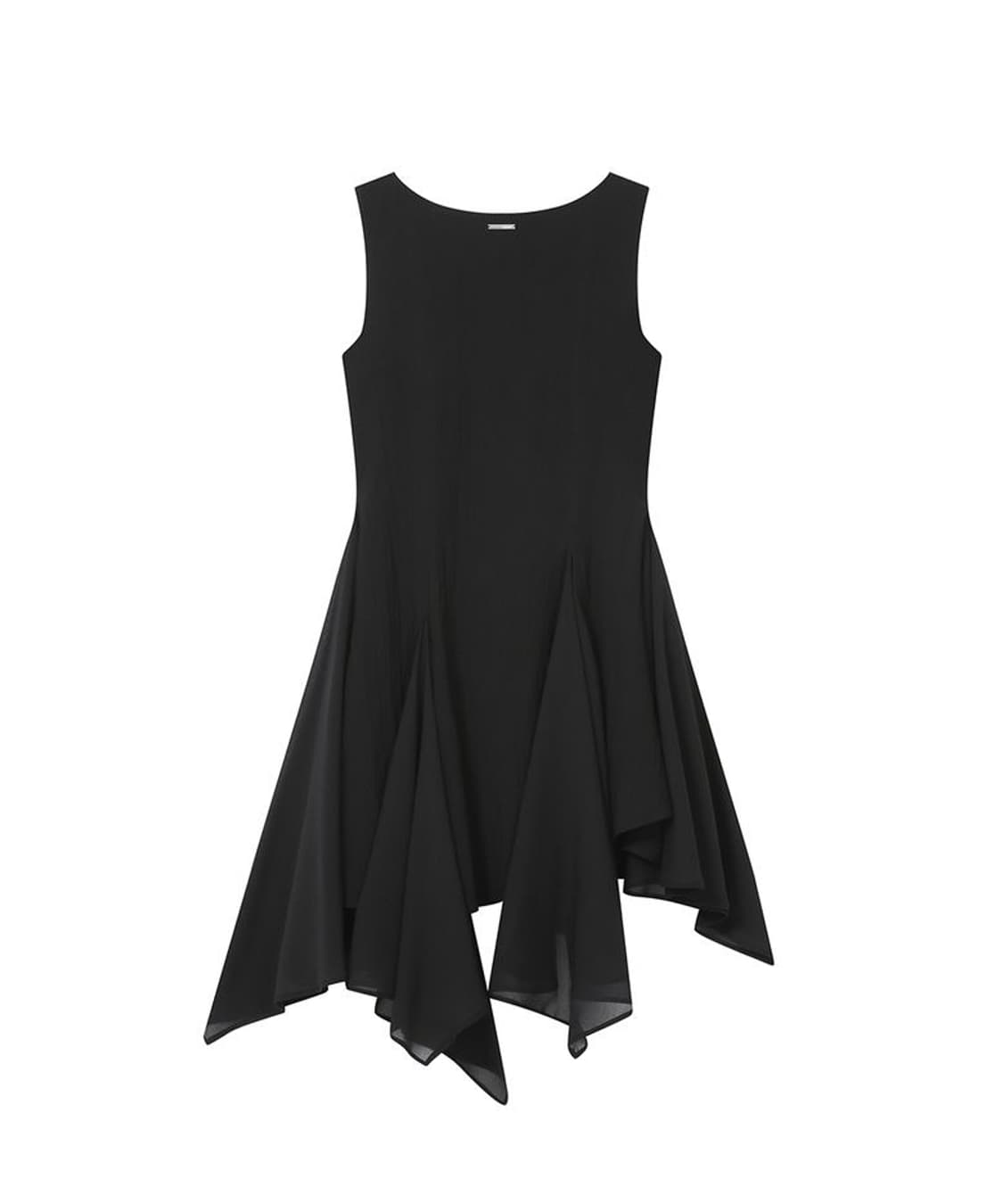 [1] 미세키 서울 언발란스 플로우 원피스 블랙 상품이미지3