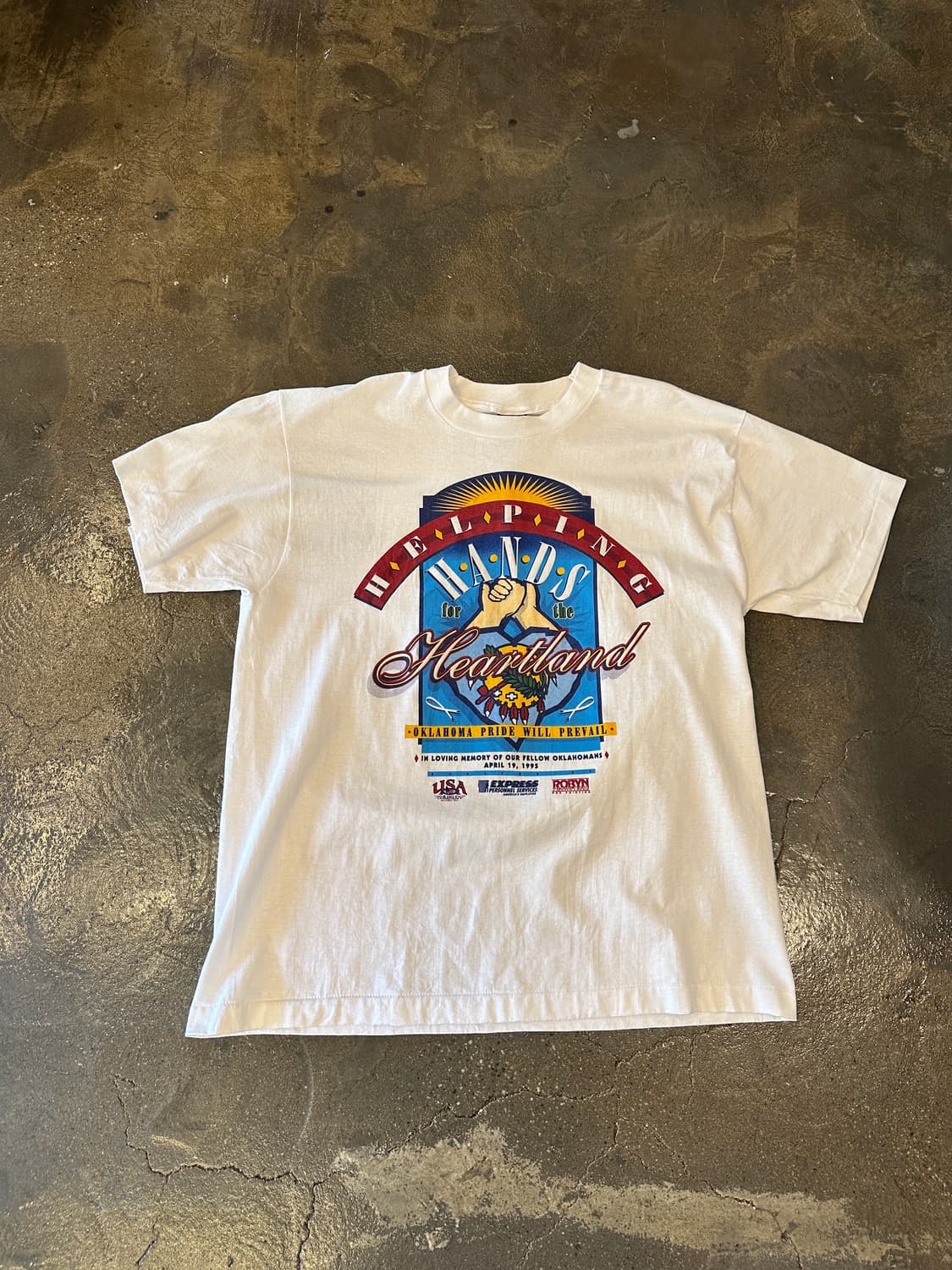 90s 프룻 오브 더 룸 싱글스티치 50/50 USA 반팔티 XL 상품이미지1