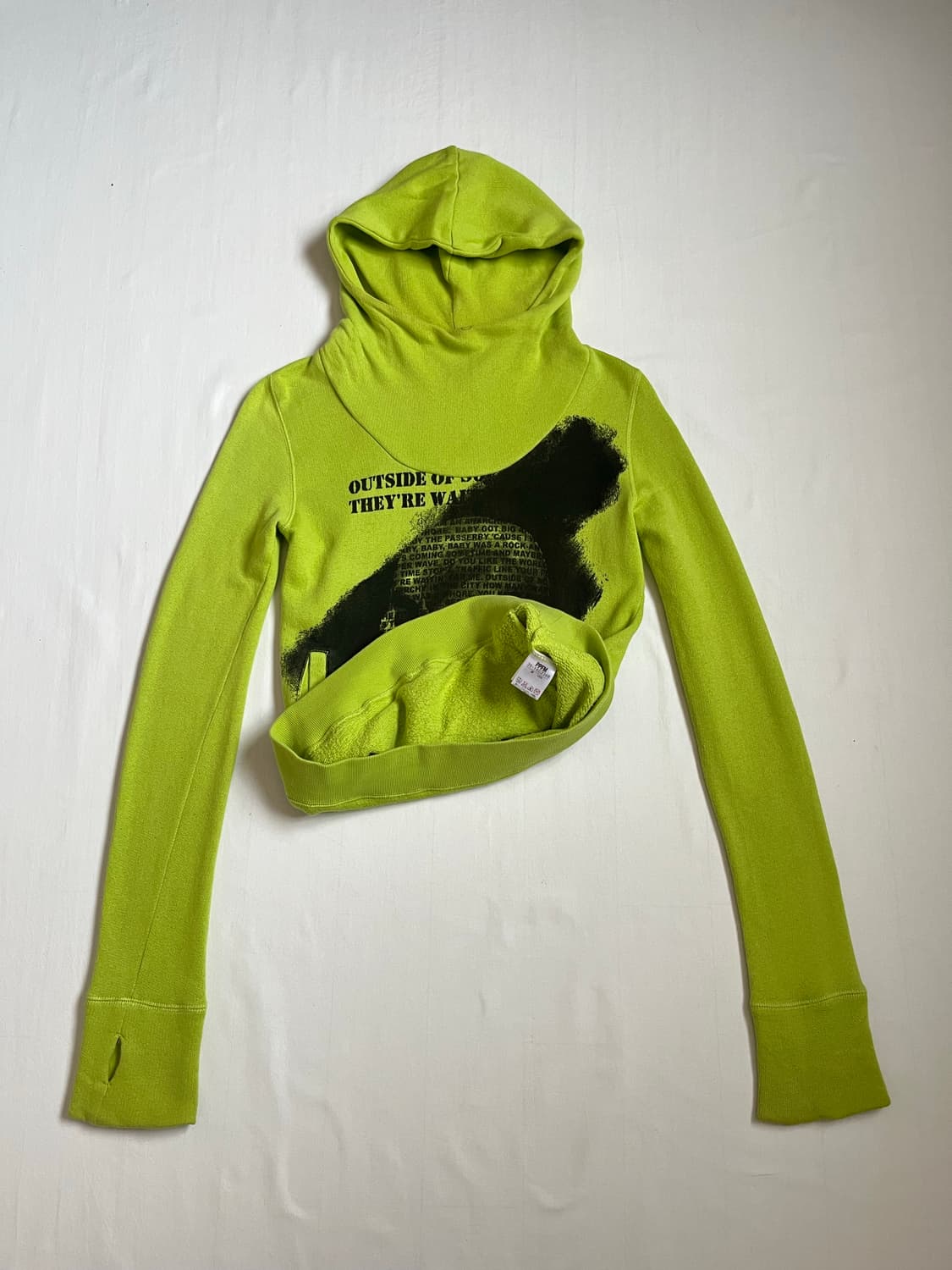 00’s PPFM Anarchy Poem Ninja Hoodie 상품이미지2