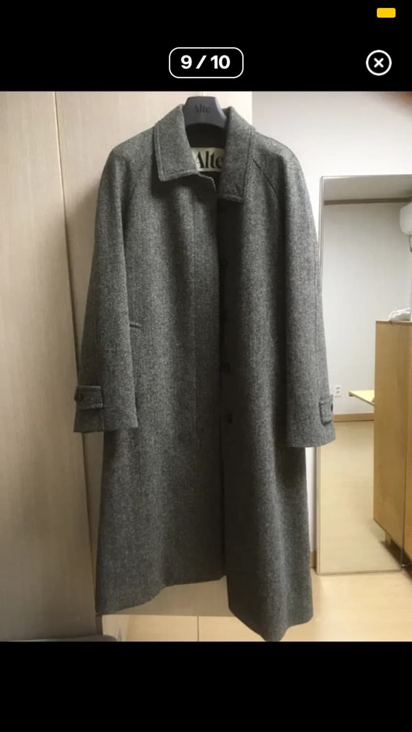 알테 울 헤링본 롱코트 상품이미지9