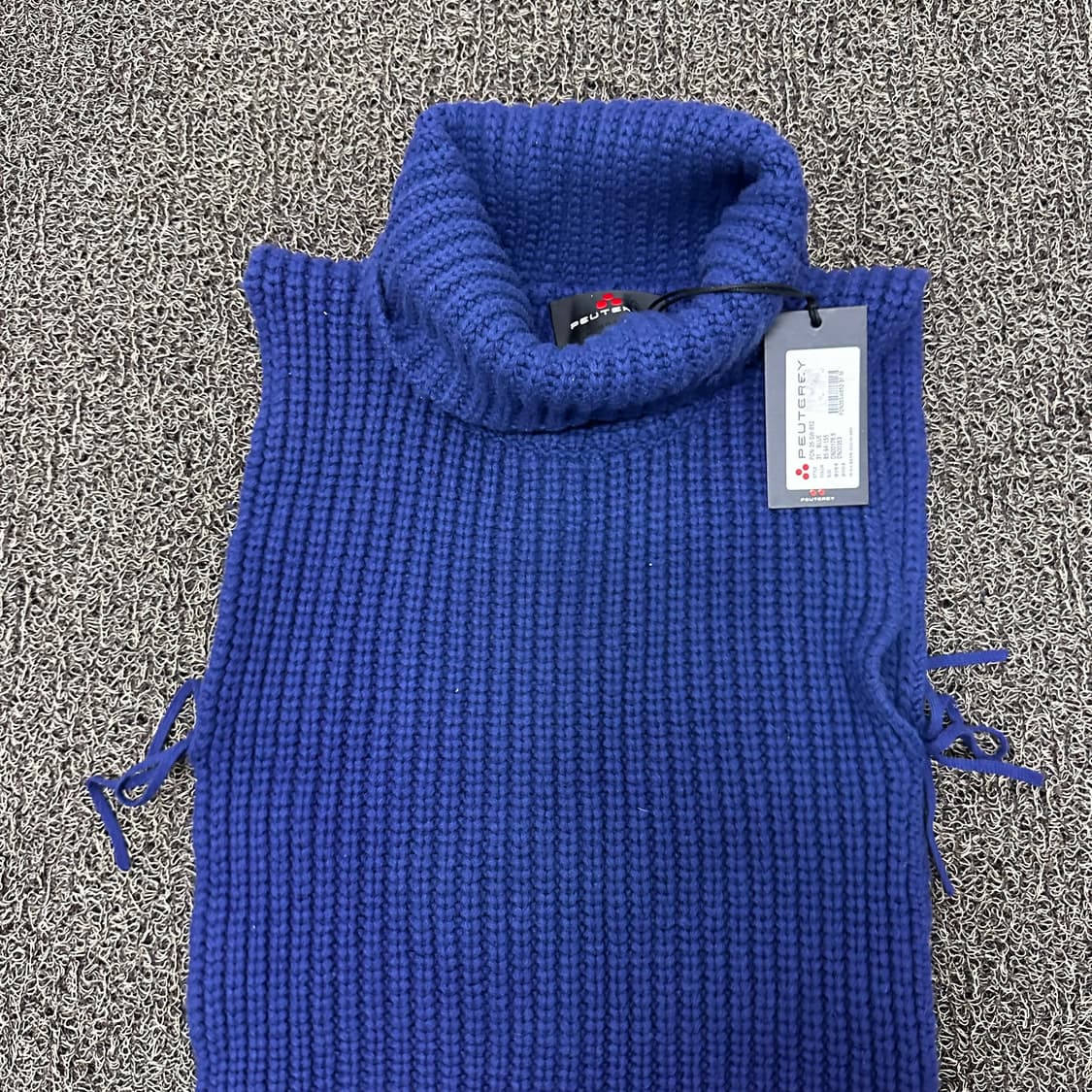 [새상품] 페트레이 여성 울 니트 베스트 조끼 M 상품이미지2