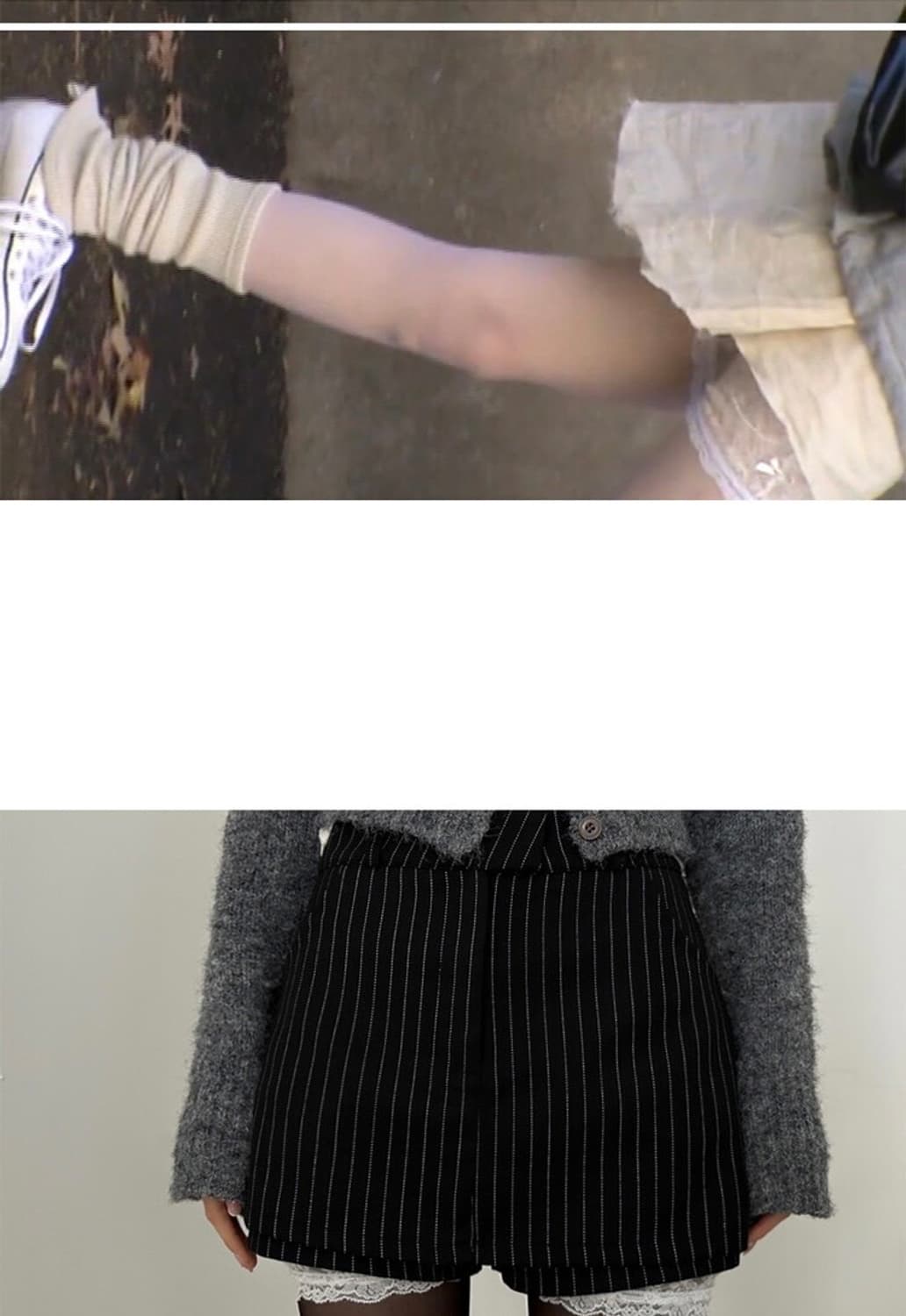 Lace Pants (White) 상품이미지5