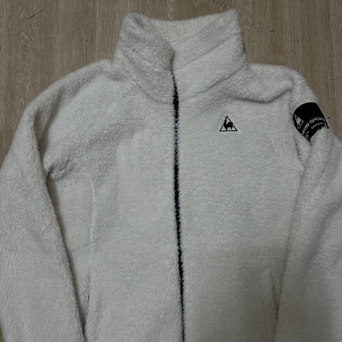 르꼬끄 여성 양털 뽀글이 후리스 자켓 M/90  상품이미지2