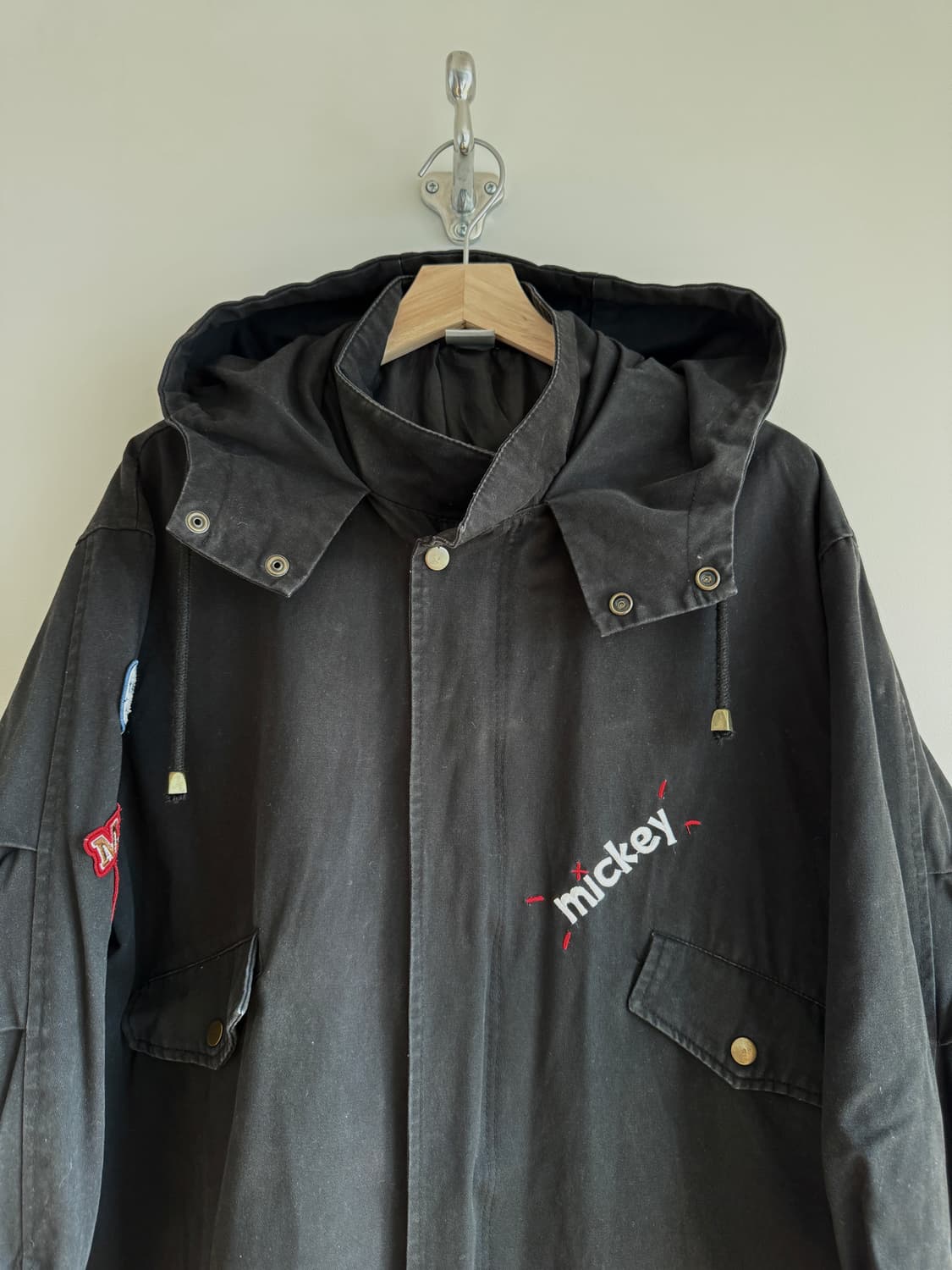 디즈니(Disney) 미키 피쉬테일 파카 야상(등판 미키 자수) 상품이미지2