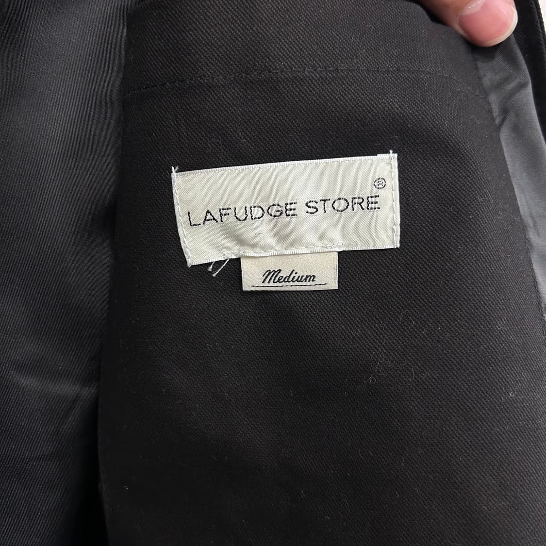 라퍼지스토어 루즈핏 크롭 차이나카라 야상자켓 상품이미지3