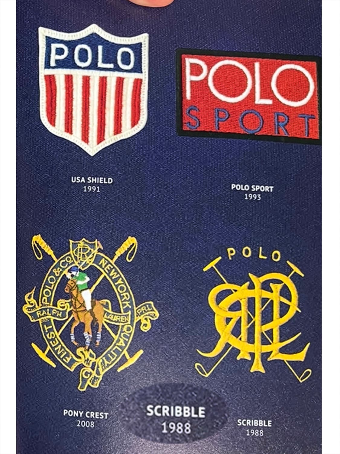 90's 폴로 랄프로렌 버건디 스크래블 쉴드 울 헌팅 카코트 자켓 상품이미지5