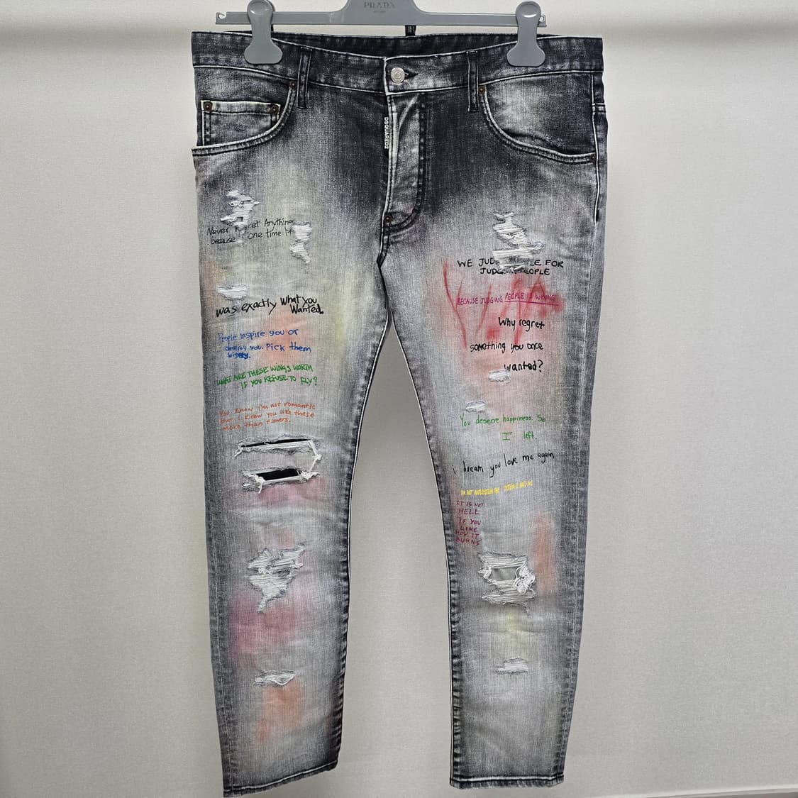 디스퀘어드2 스케이터 진 청바지 52사이즈 판매 상품이미지1