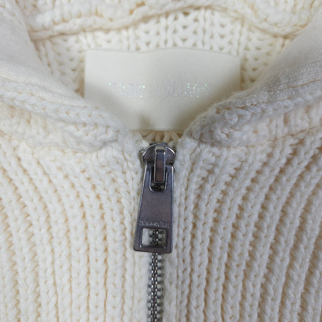 쟈딕앤볼테르 후드 니트 집업 상품이미지7