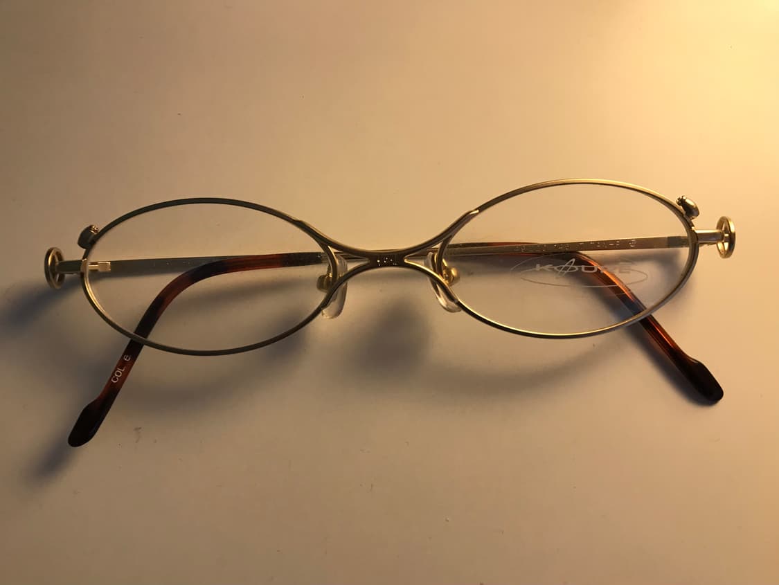 빈티지 금테 안경 상품이미지1
