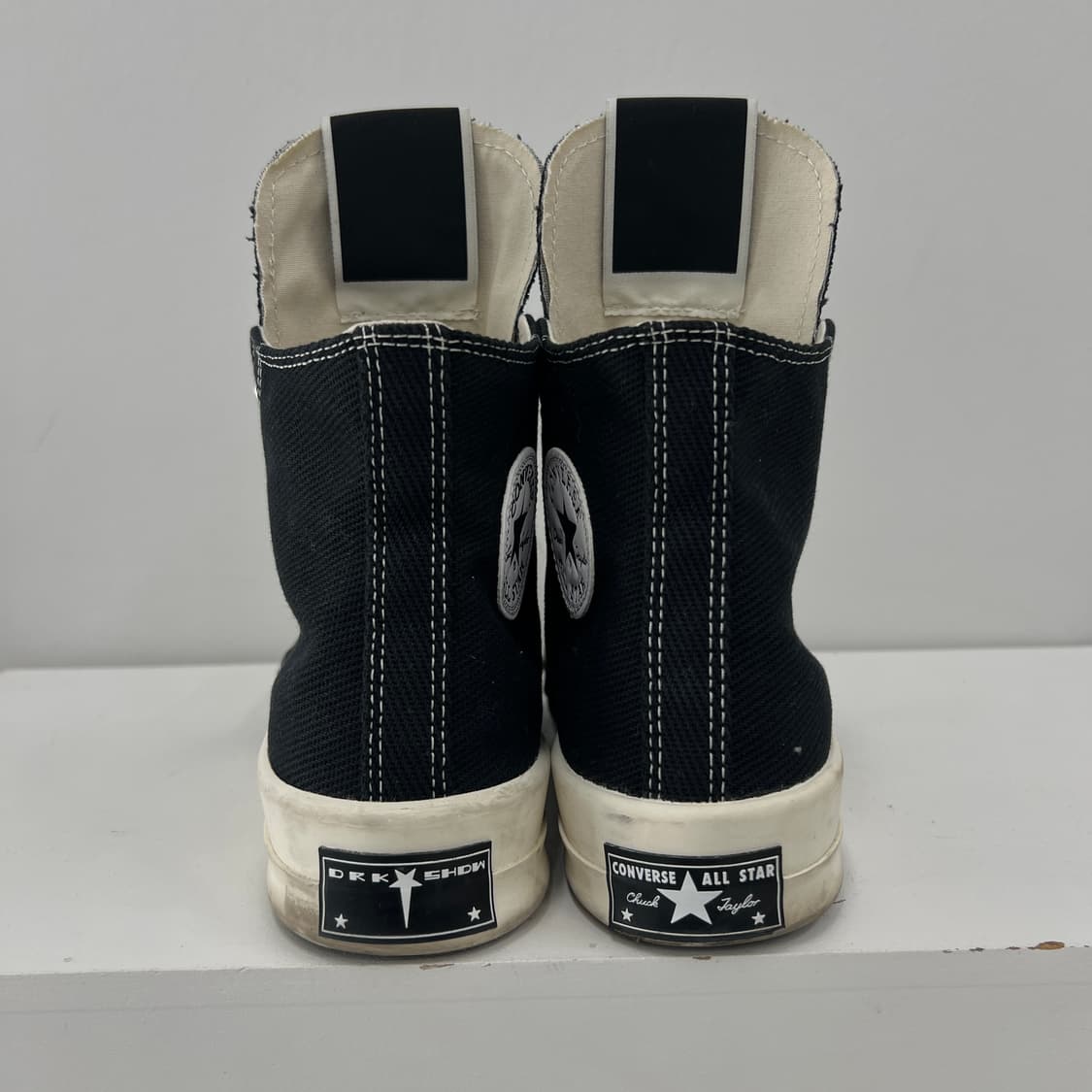 컨버스 x 릭오웬스 다크쉐도우 다크스타 척 70 하이 블랙 41 상품이미지3