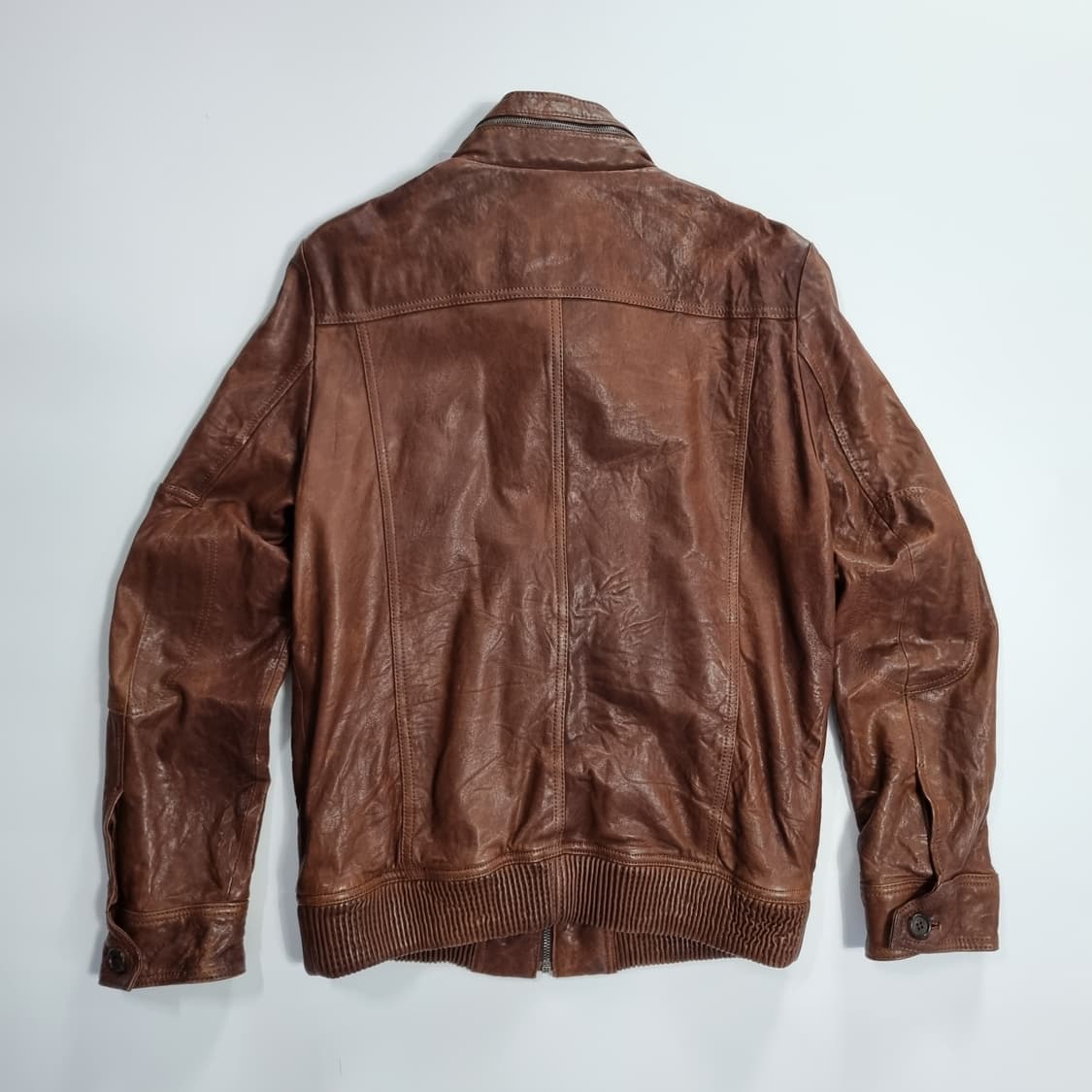 빈티지 에디슬리먼맛 레더자켓  상품이미지2