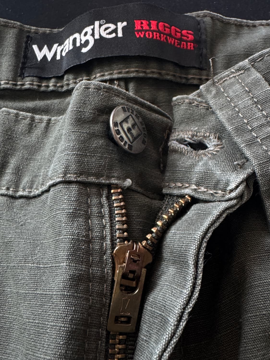 Wrangler 랭글러  Riggs 워크웨어 카키색 팬츠 상품이미지5