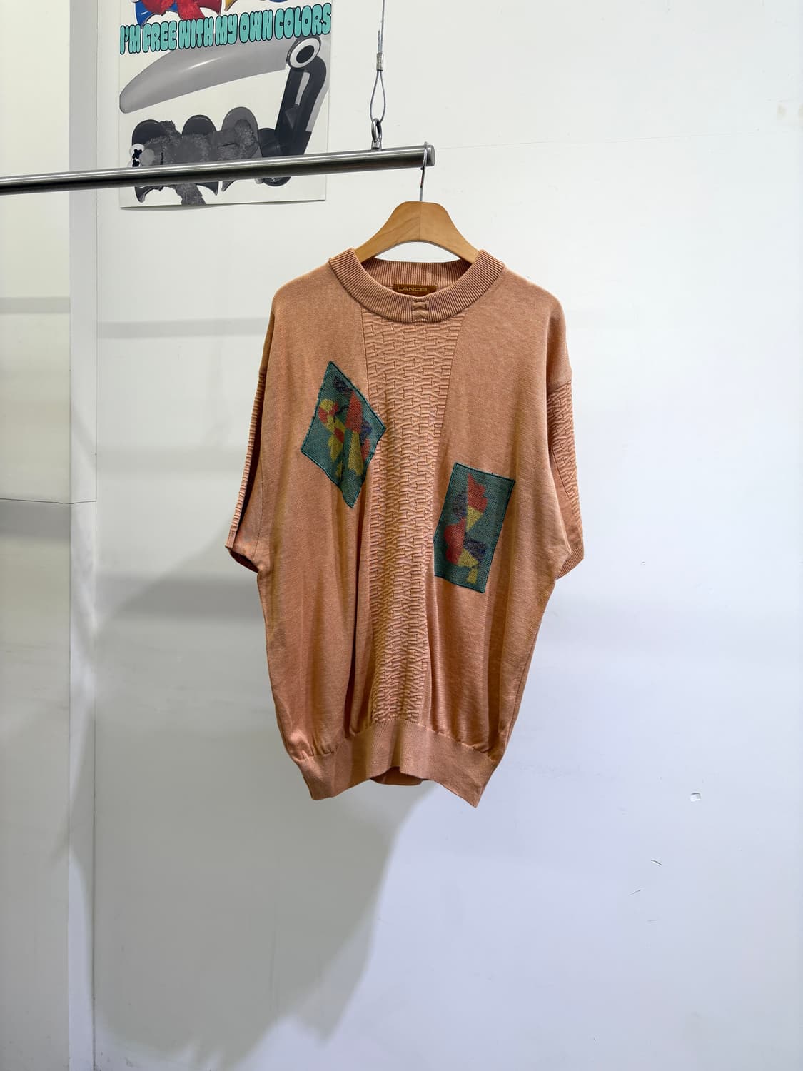 LANCEL 니트 반팔티셔츠 상품이미지1