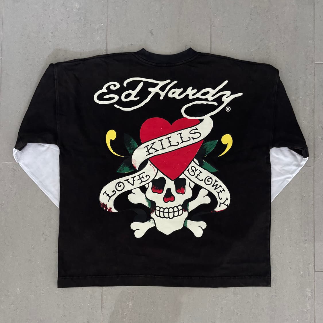 [새제품] 에드 하디 롱슬리브 긴팔티 상품이미지3