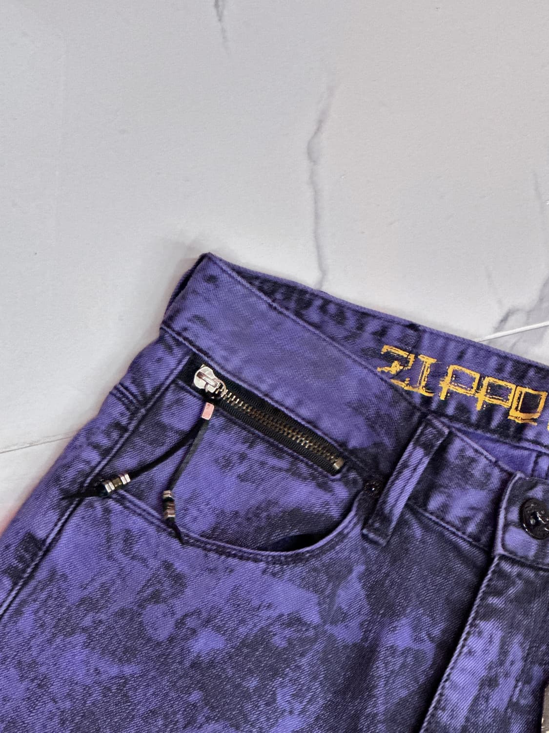 •ZIPPO jeans 슬림핏 펑크스타일 팬츠 상품이미지1
