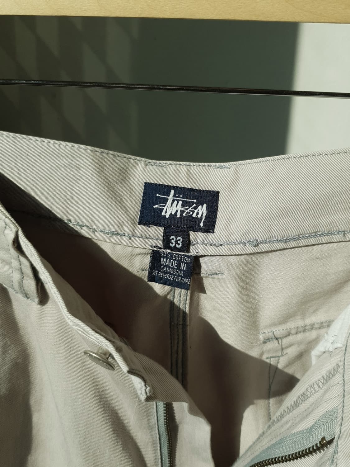 90s STUSSY work shorts 상품이미지6