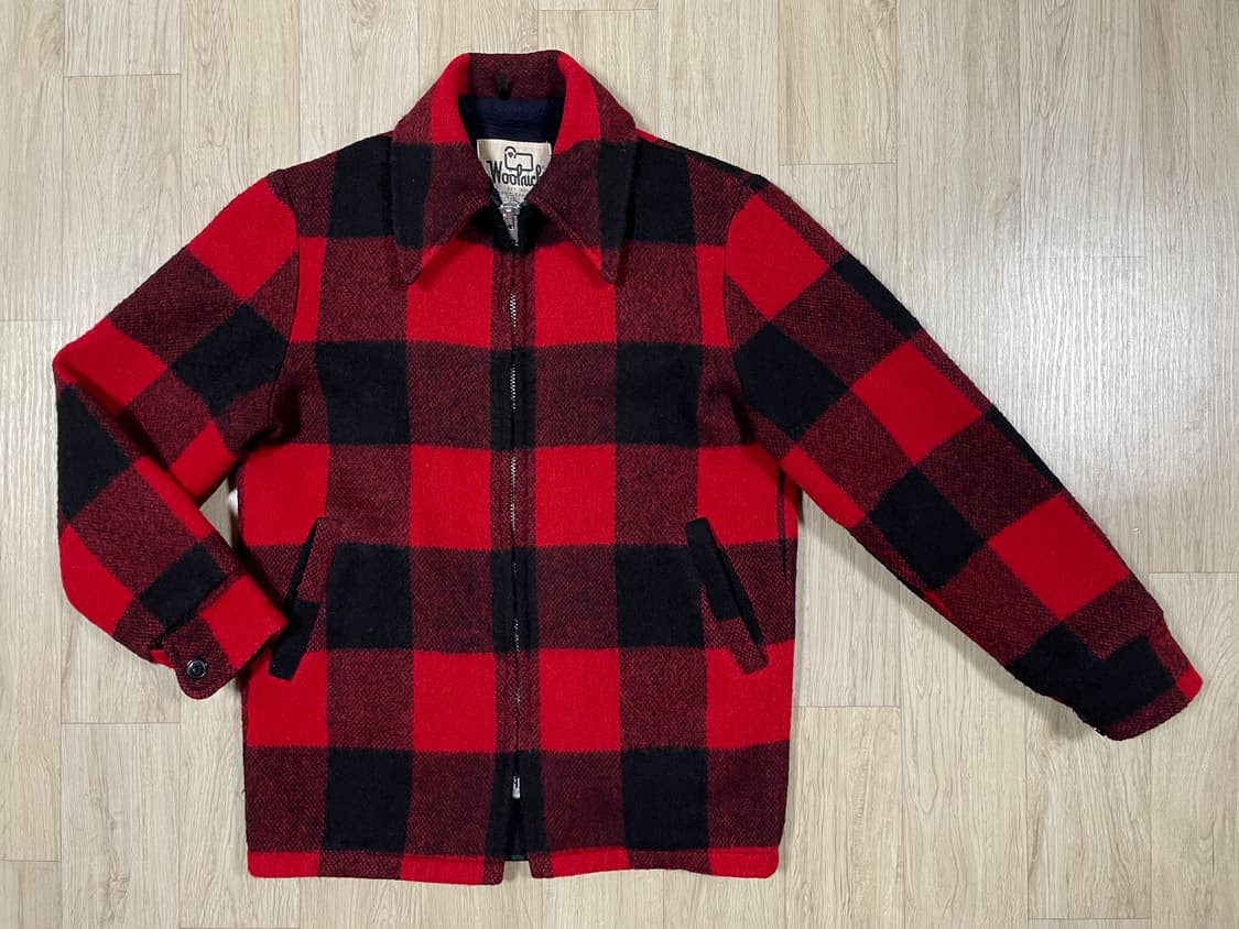 95) 70's 울리치 체크 울자켓(RRL&LVC&폴로) 상품이미지1