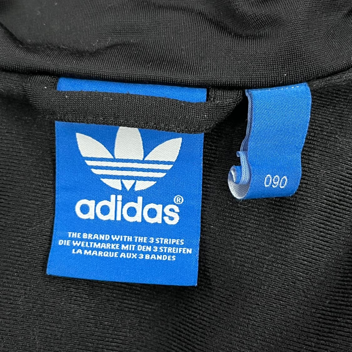 [정품/90] 아디다스 블랙 삼선 트랙탑 져지 b18 상품이미지5