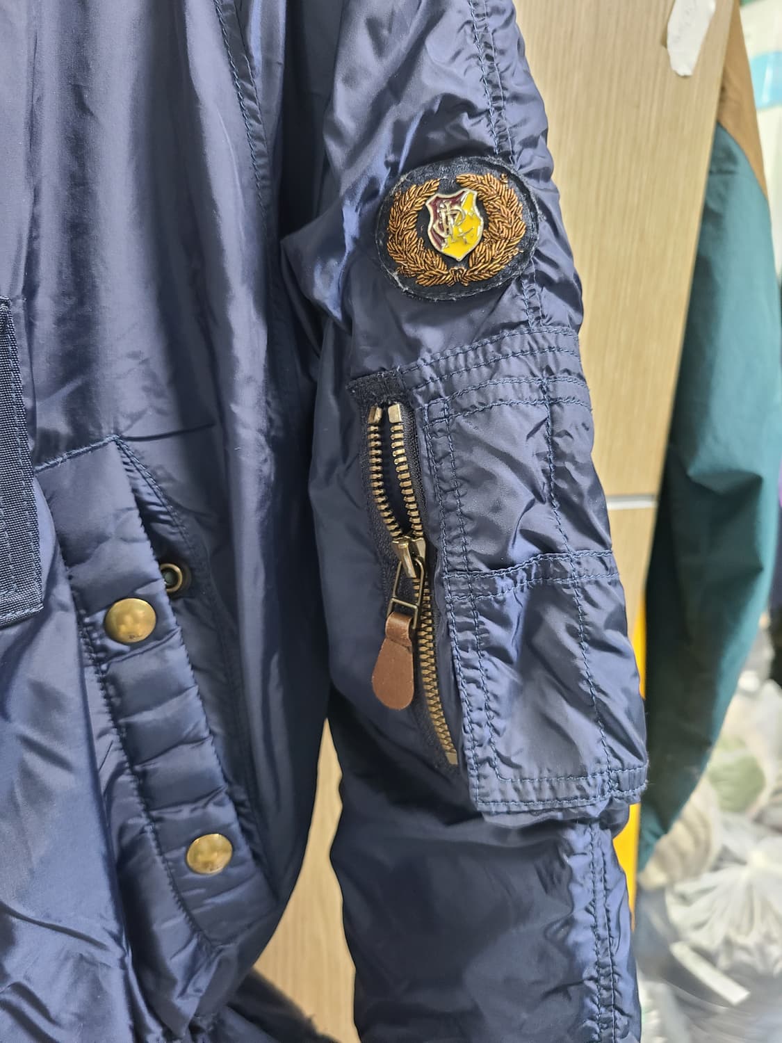 랄프로렌 네이비 롱 패딩  상품이미지2