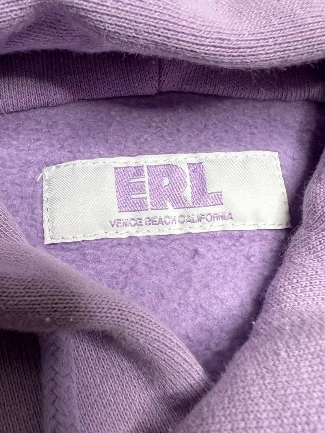 ERL 이알엘 베니스 로고 후디 퍼플 상품이미지5