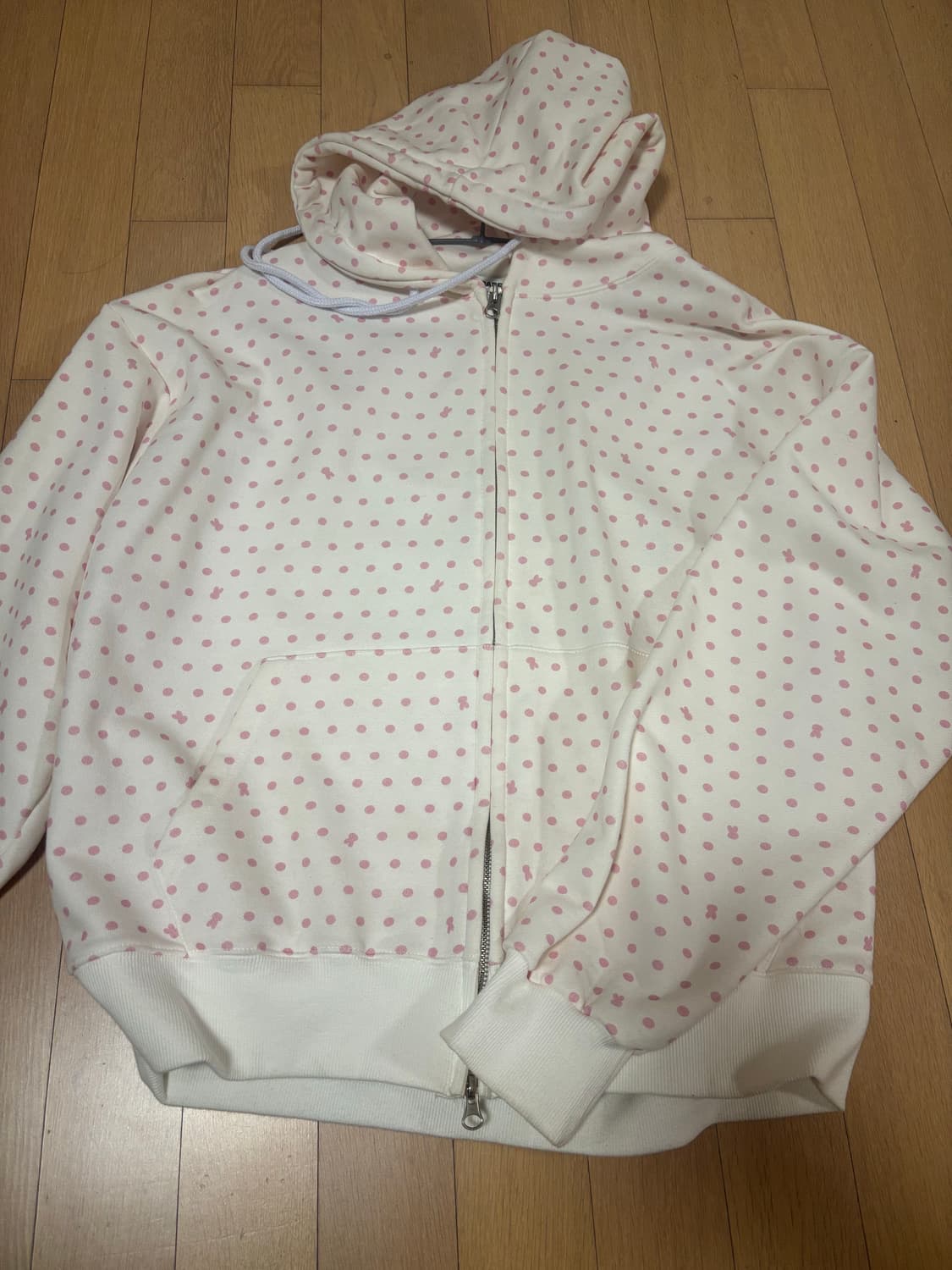 이스케이프프롬 토끼땡땡이 후드집업 상품이미지2