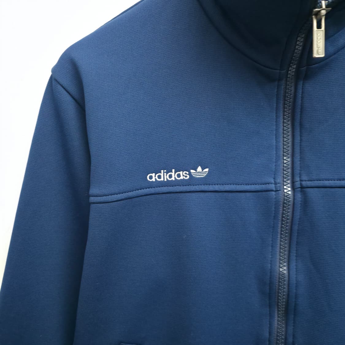 [M] 90's 빈티지 아디다스 네이비 져지 상품이미지4
