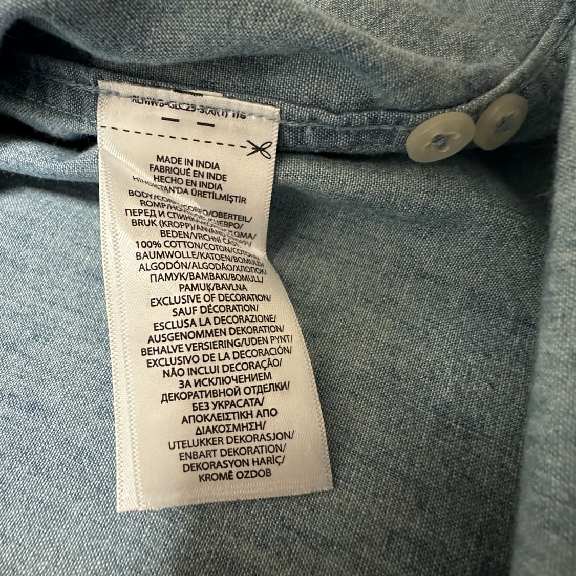 POLO RALPH LAUREN denim shirt 상품이미지5