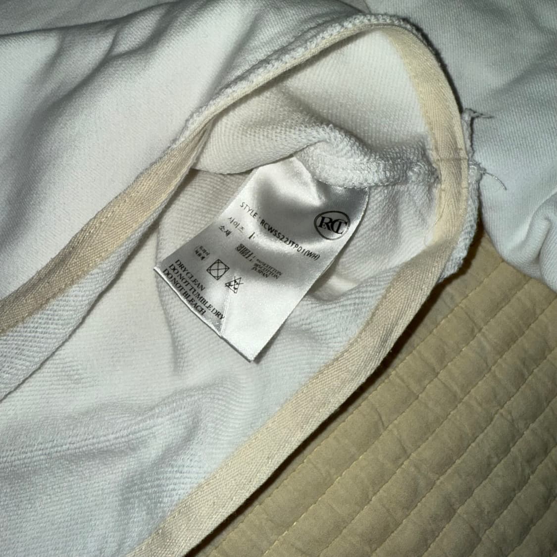 렉토 recto llege 크롭 맨투맨  상품이미지5