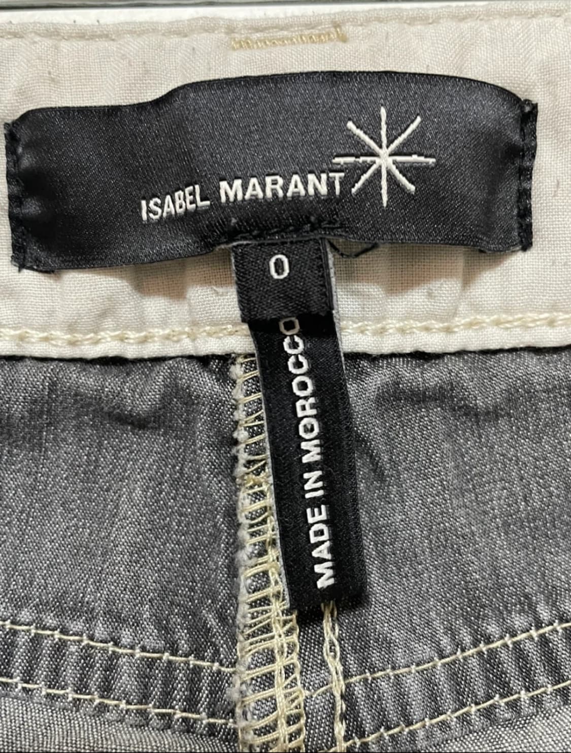 Isabel Marant 회색 프린팅 스키니진 0사이즈 상품이미지5