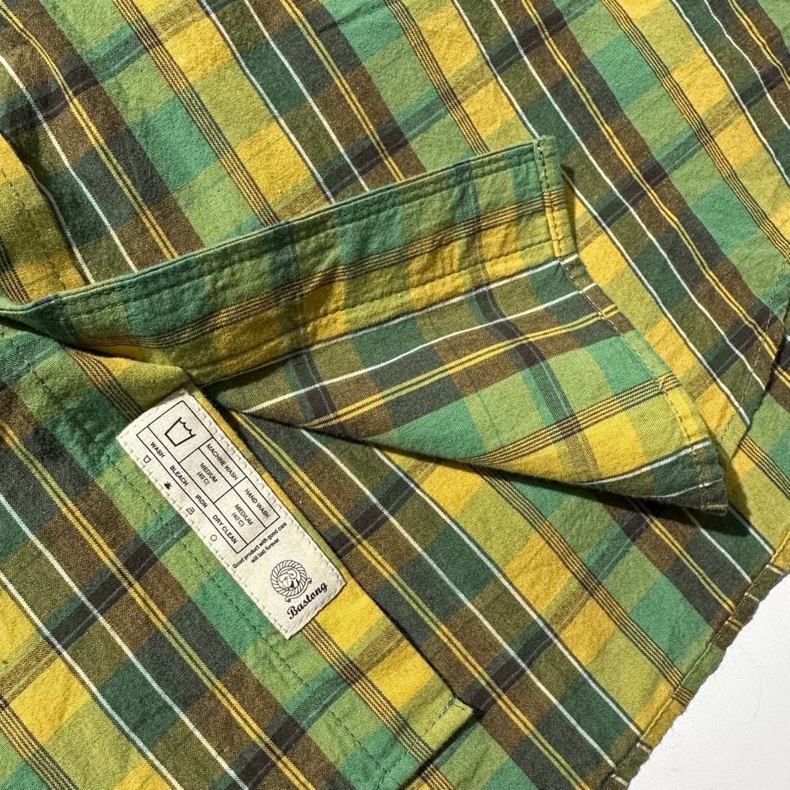 바스통 체크 셔츠 상품이미지6