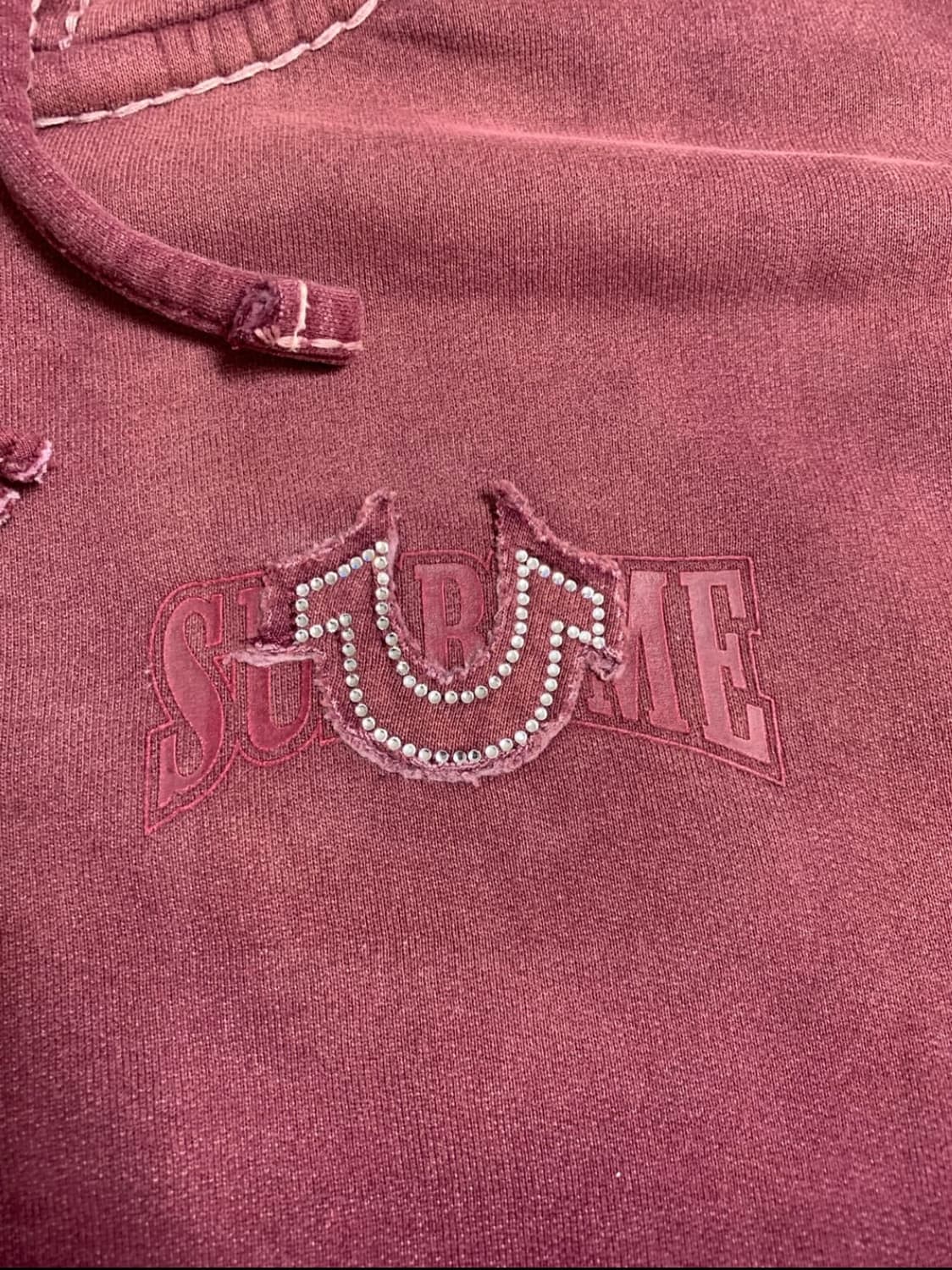 [새제품S] 슈프림 x 트루 릴리젼 후드집업 상품이미지3