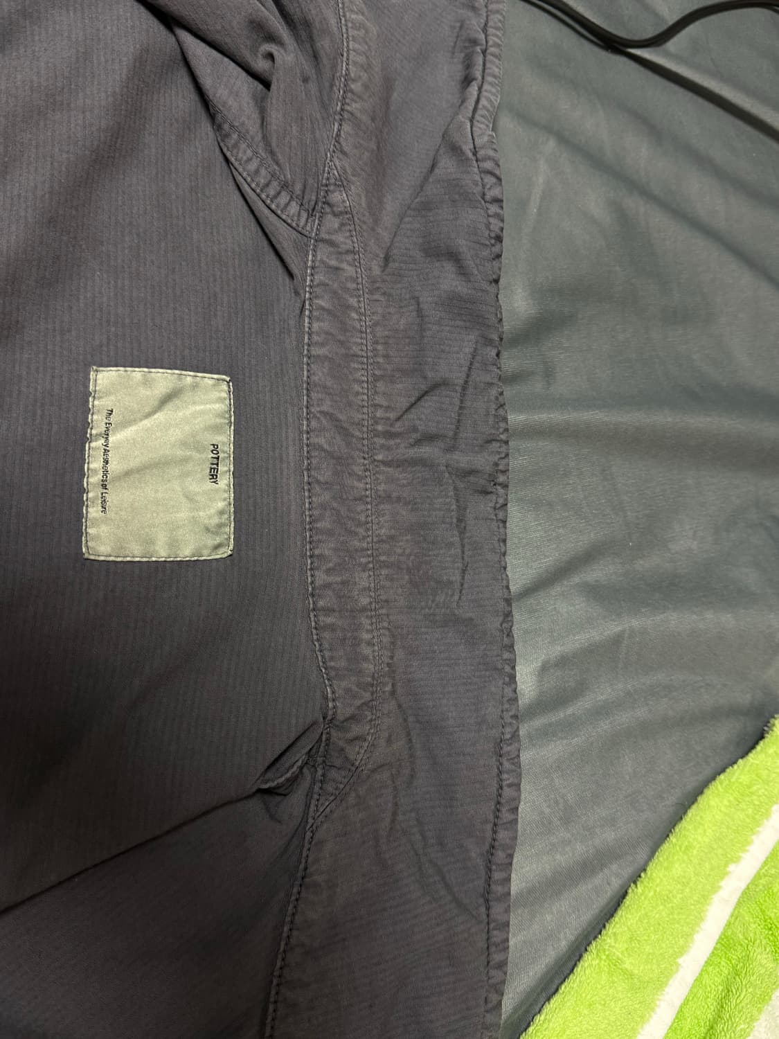 포터리 CWU Jacket 24ss 네이비 3사이즈 상품이미지7