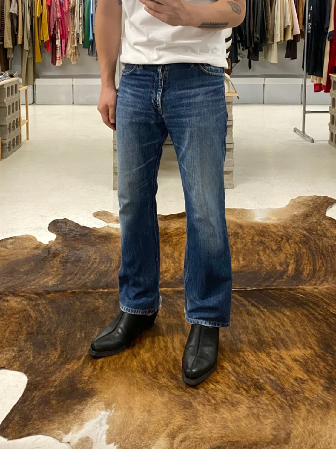 PAUL SMITH boots-cut denim 폴스미스 부츠컷 데님 상품이미지2
