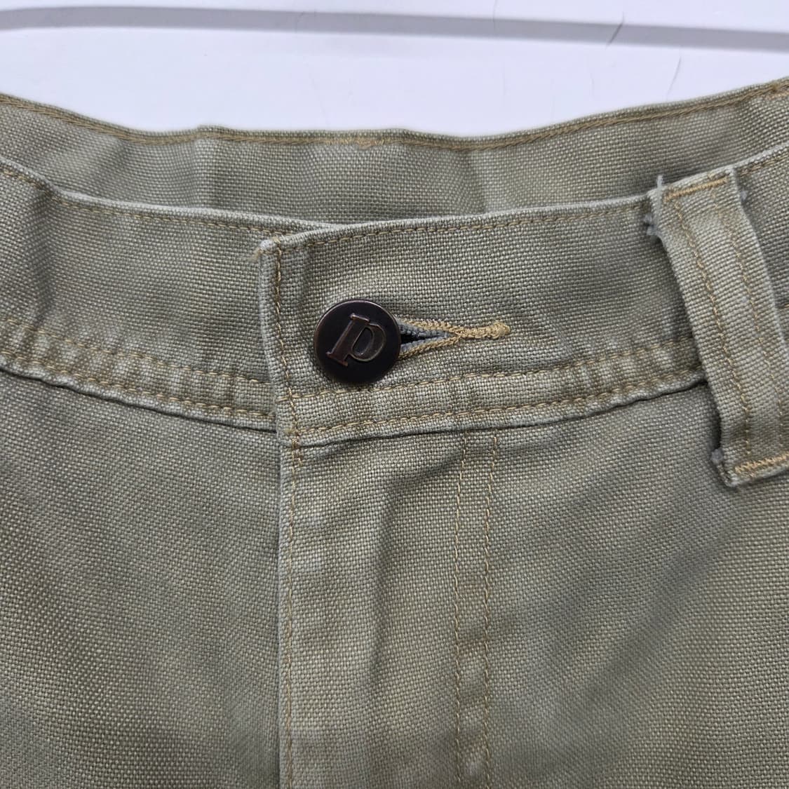 파타고니아 카키 더블니 면바지 허리33인치 상품이미지3