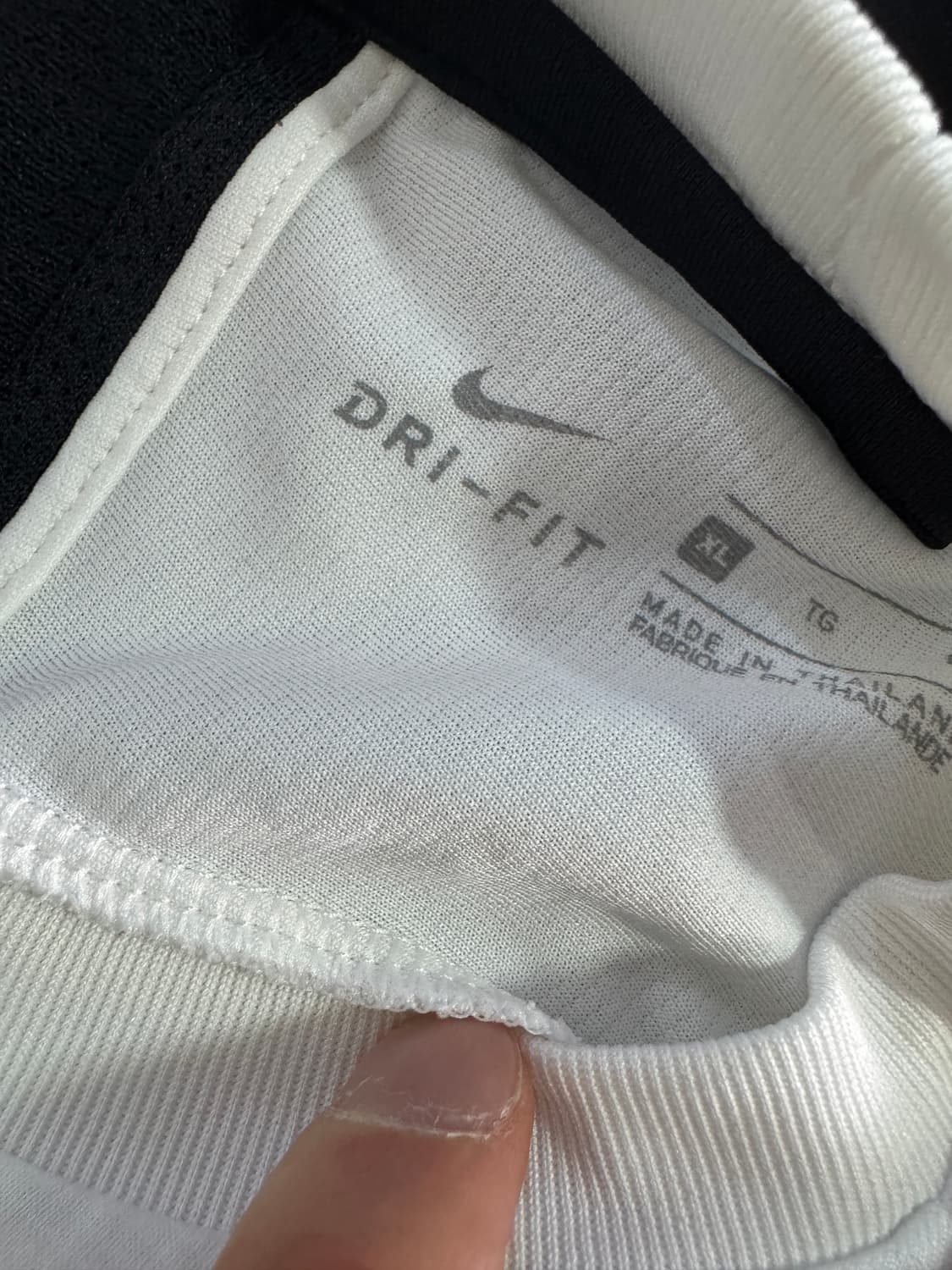 나이키 올드스쿨 드라이핏 기능성 반팔 티셔츠 M 화이트 상품이미지3