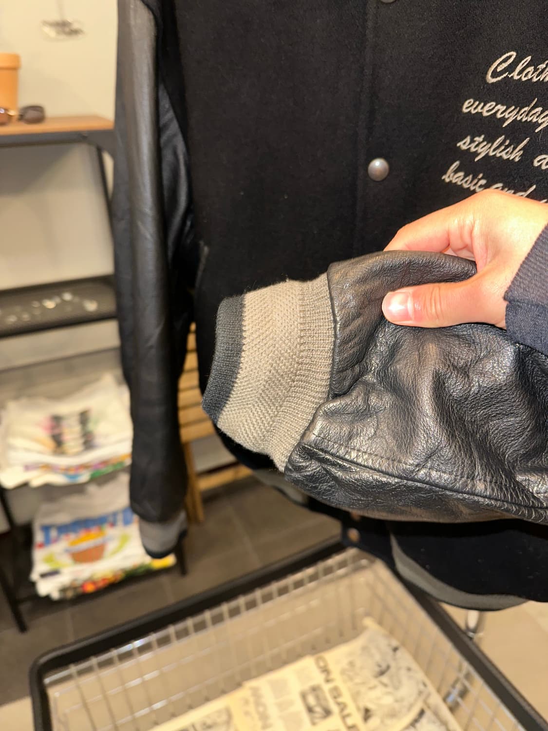 90‘s Ball basic patch embroidery varsity 상품이미지8