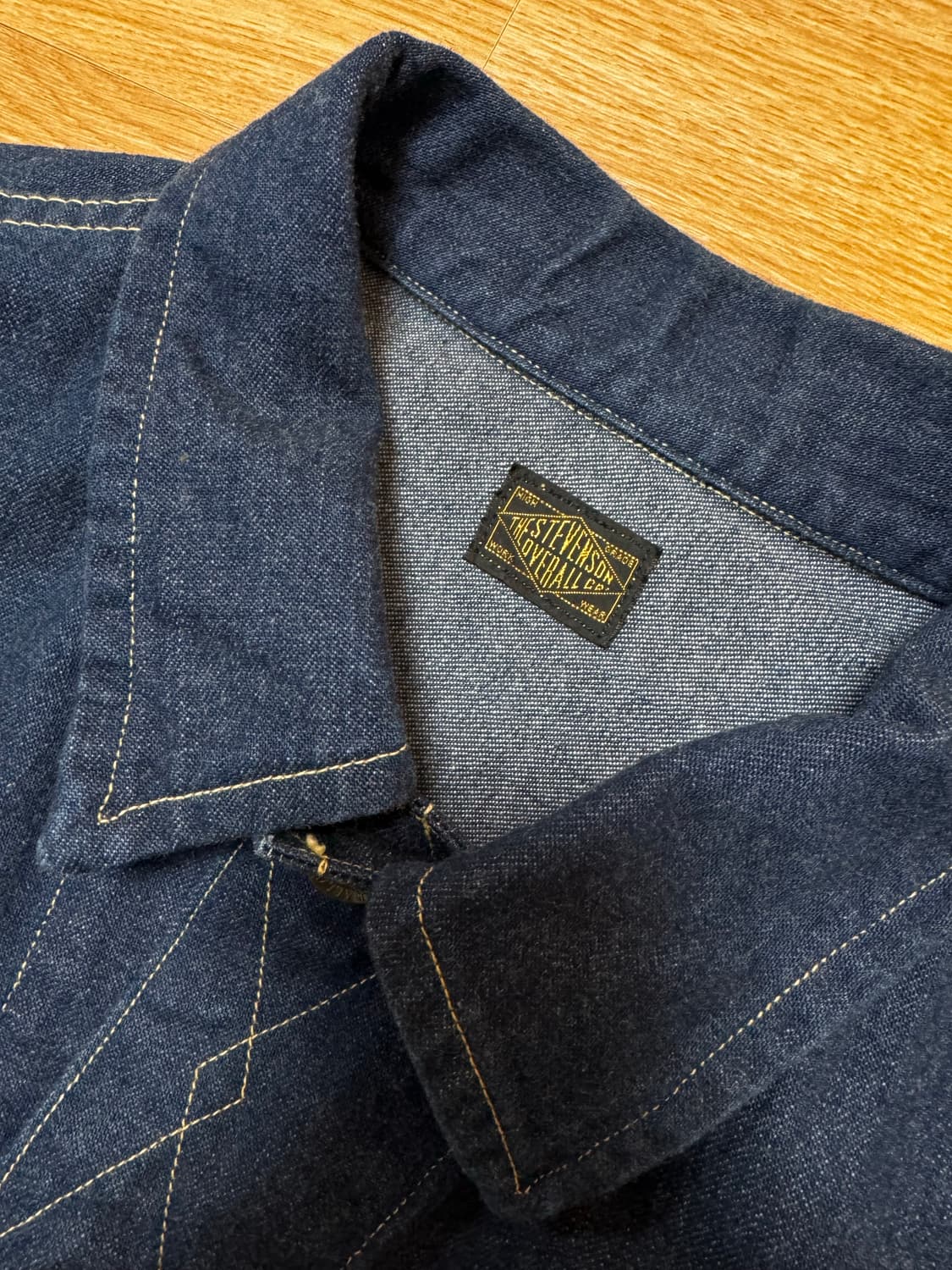 스티븐슨오버롤 STEVENSON OVERALL 웨스턴 데님 재킷 상품이미지4