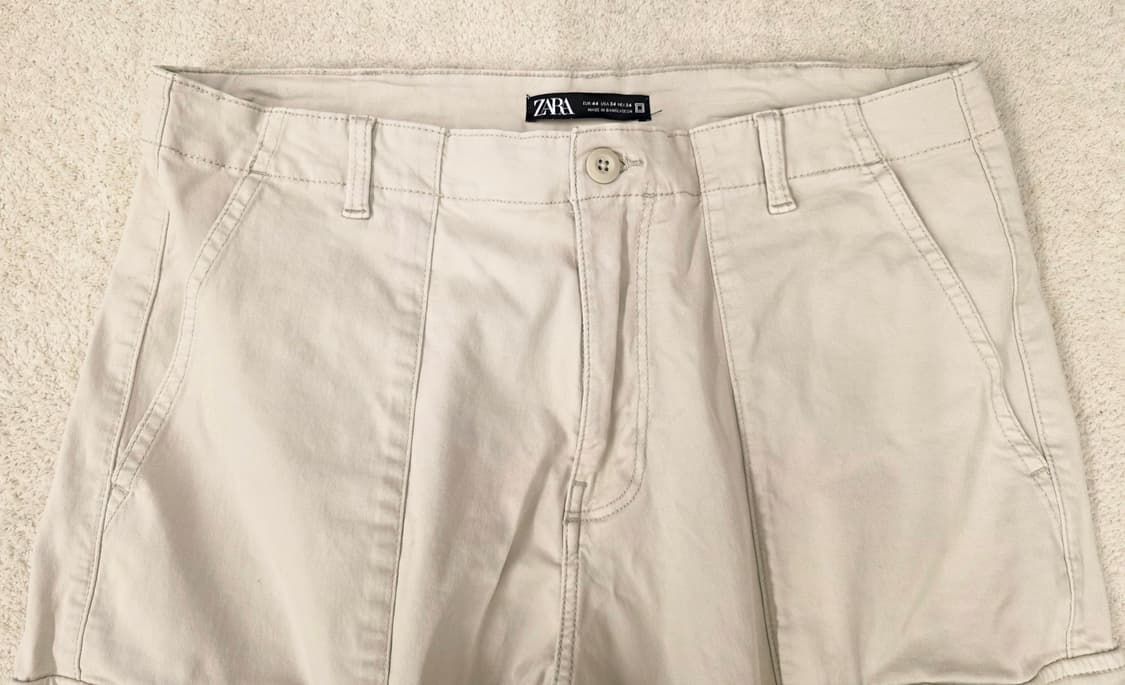 ZARA 자라 남자 카고바지. 
싸이즈 35~36 상품이미지2