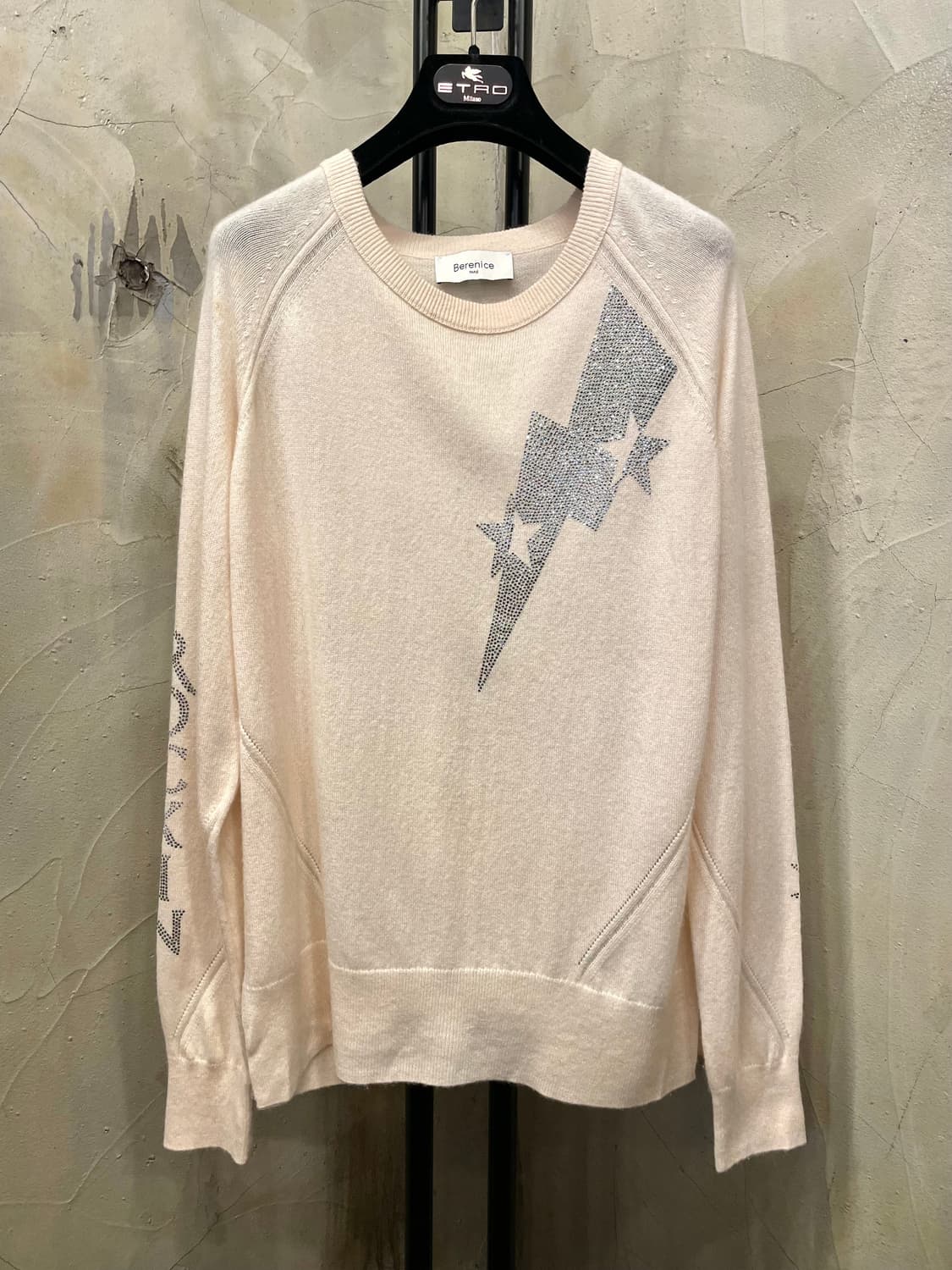 berenice  캐시미어 100% 비즈 니트 55~66 상품이미지1