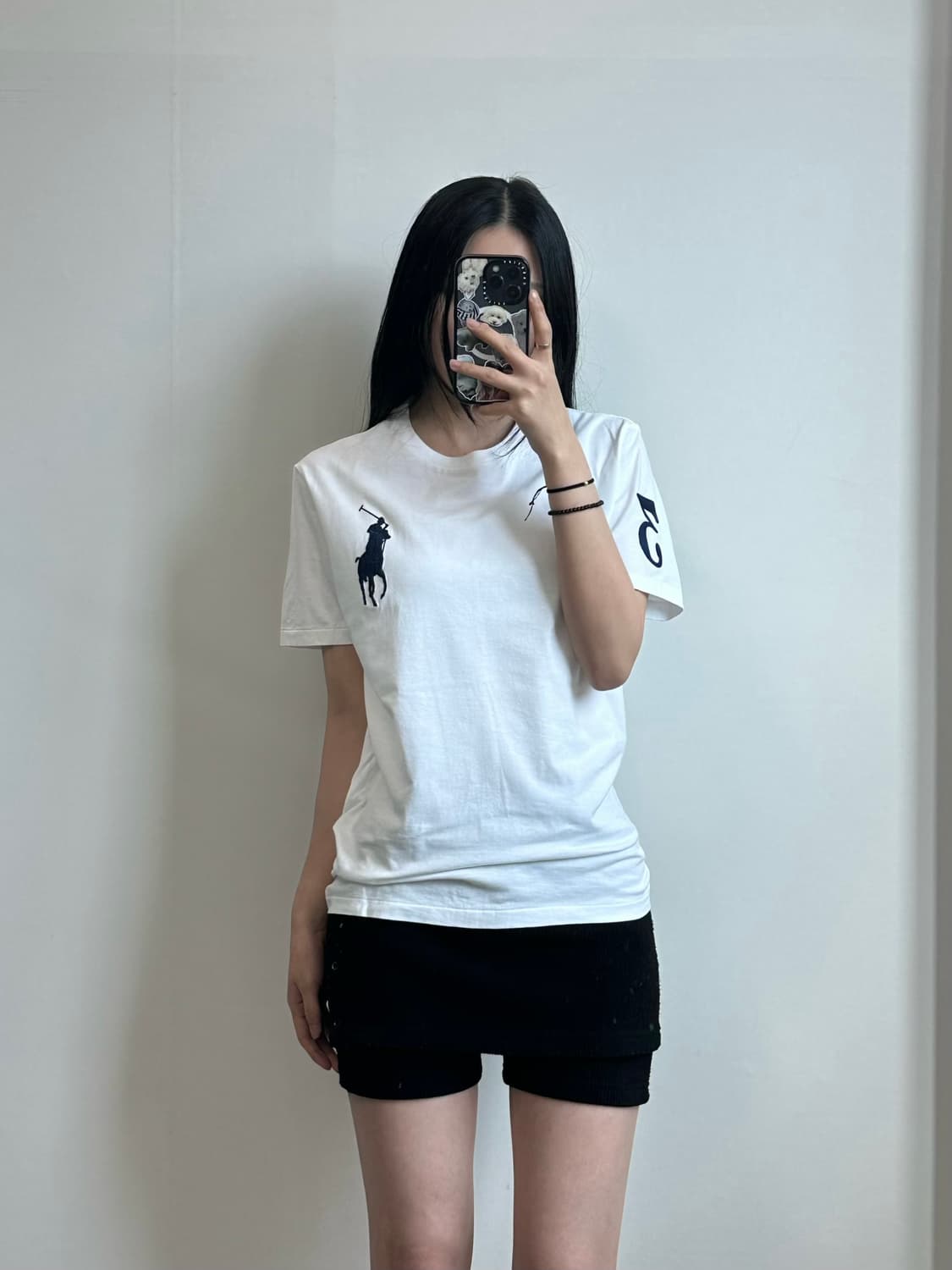 폴로 랄프로렌 빅포니 화이트 반팔 티셔츠 상품이미지1