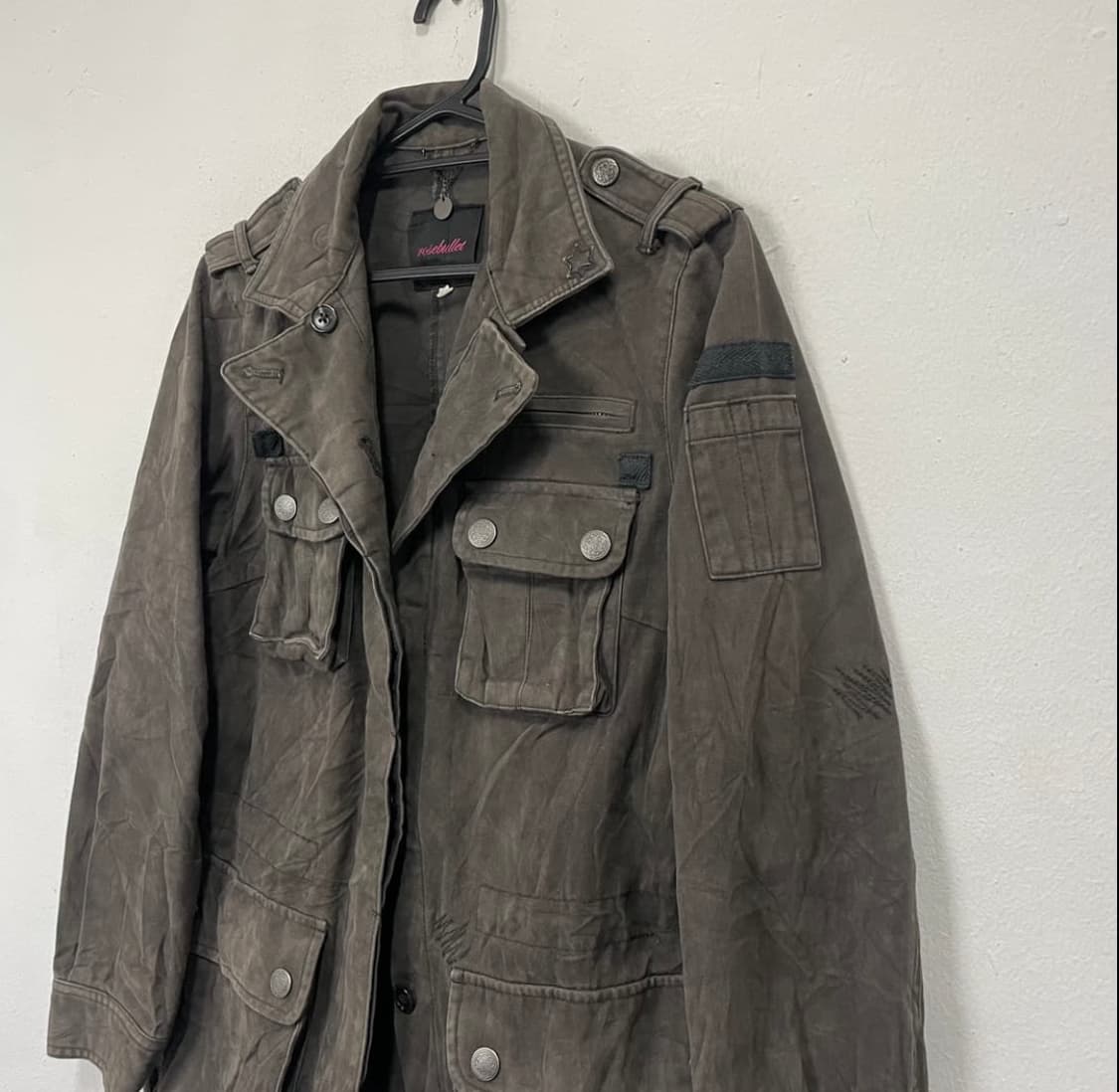Military gimmick multi pocket jacket 상품이미지3