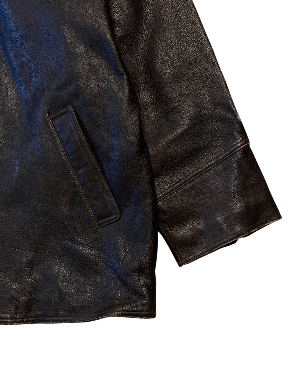 빈티지 레더 자켓 (Man XL) AA1038 상품이미지5